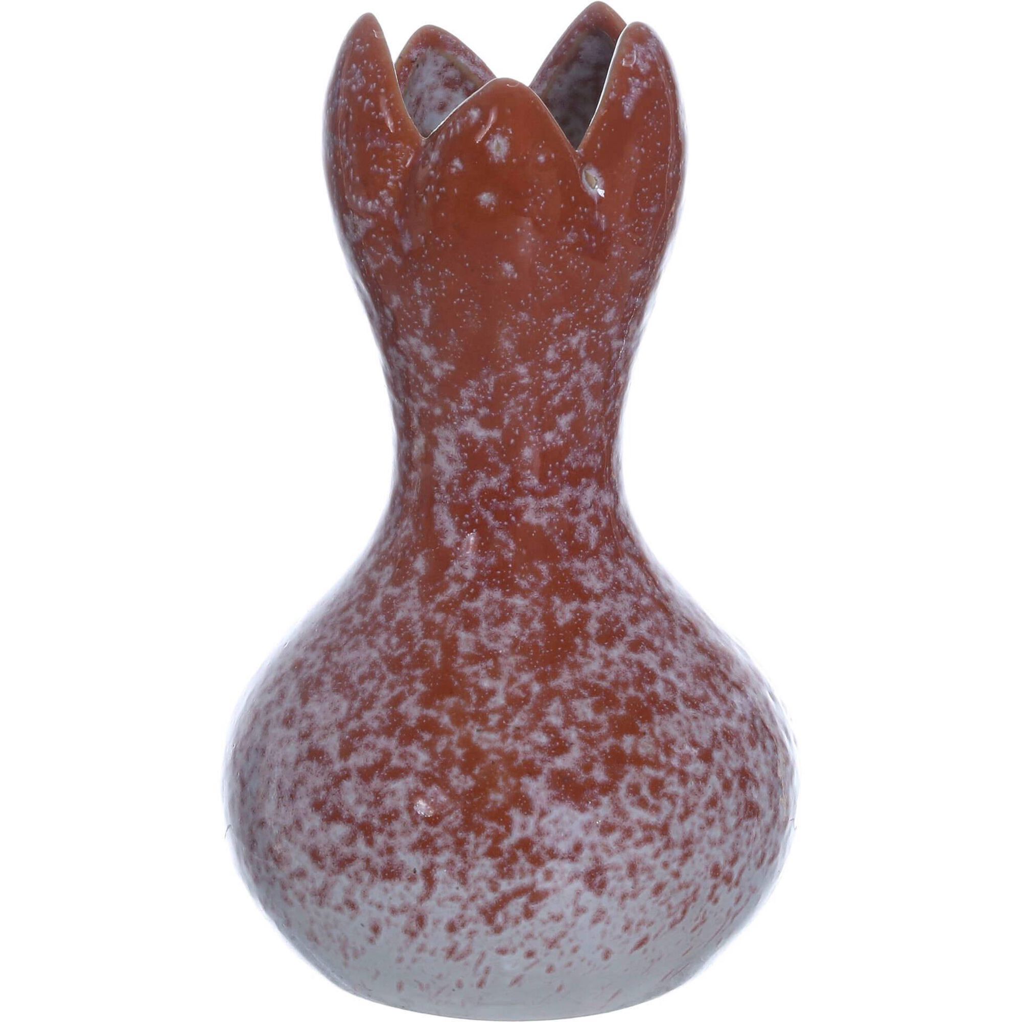 Jarra Degrad&eacute; Rosa Formato Tulipa 16cm Kasa