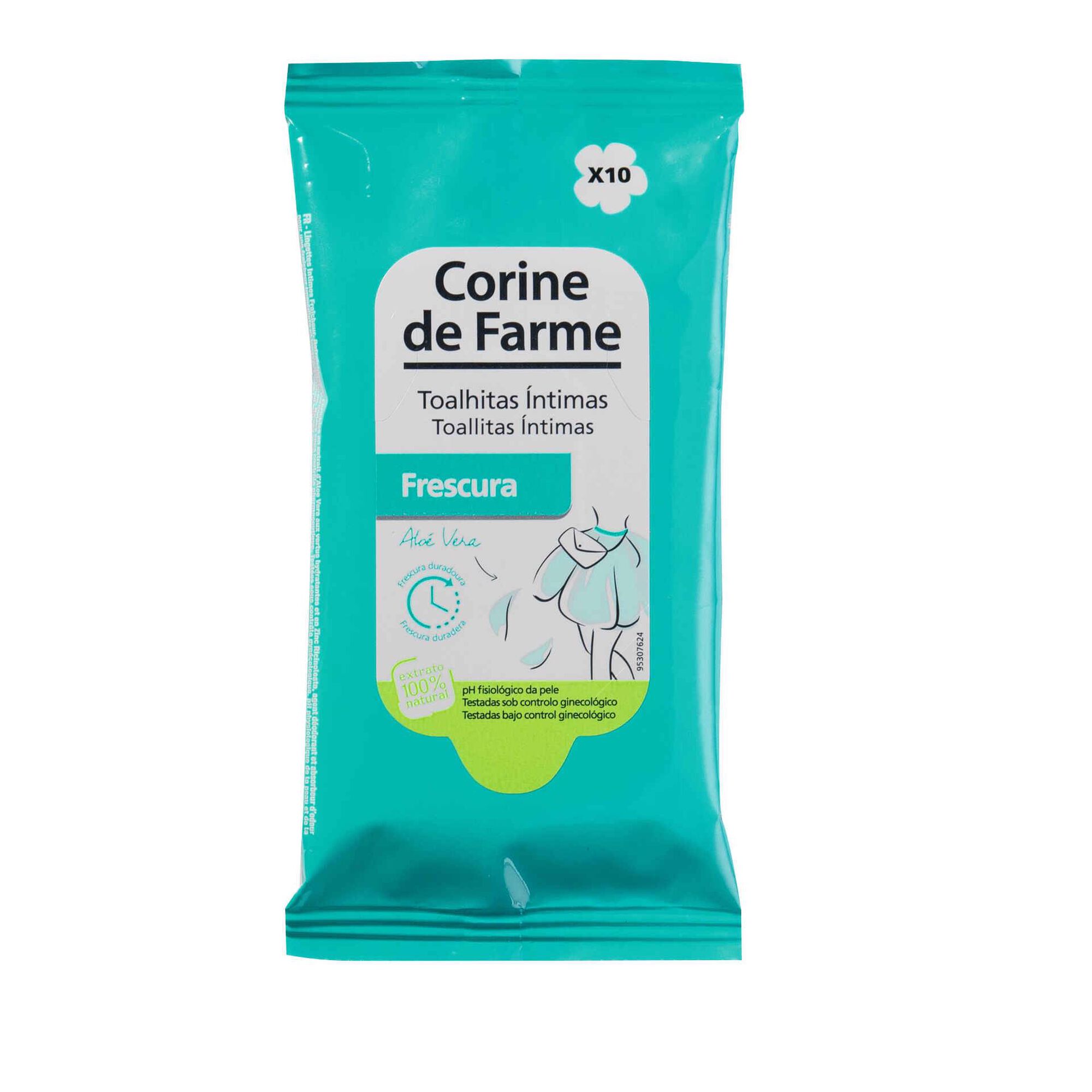 Toalhitas &Iacute;ntimas Frescura Corine de Farme
