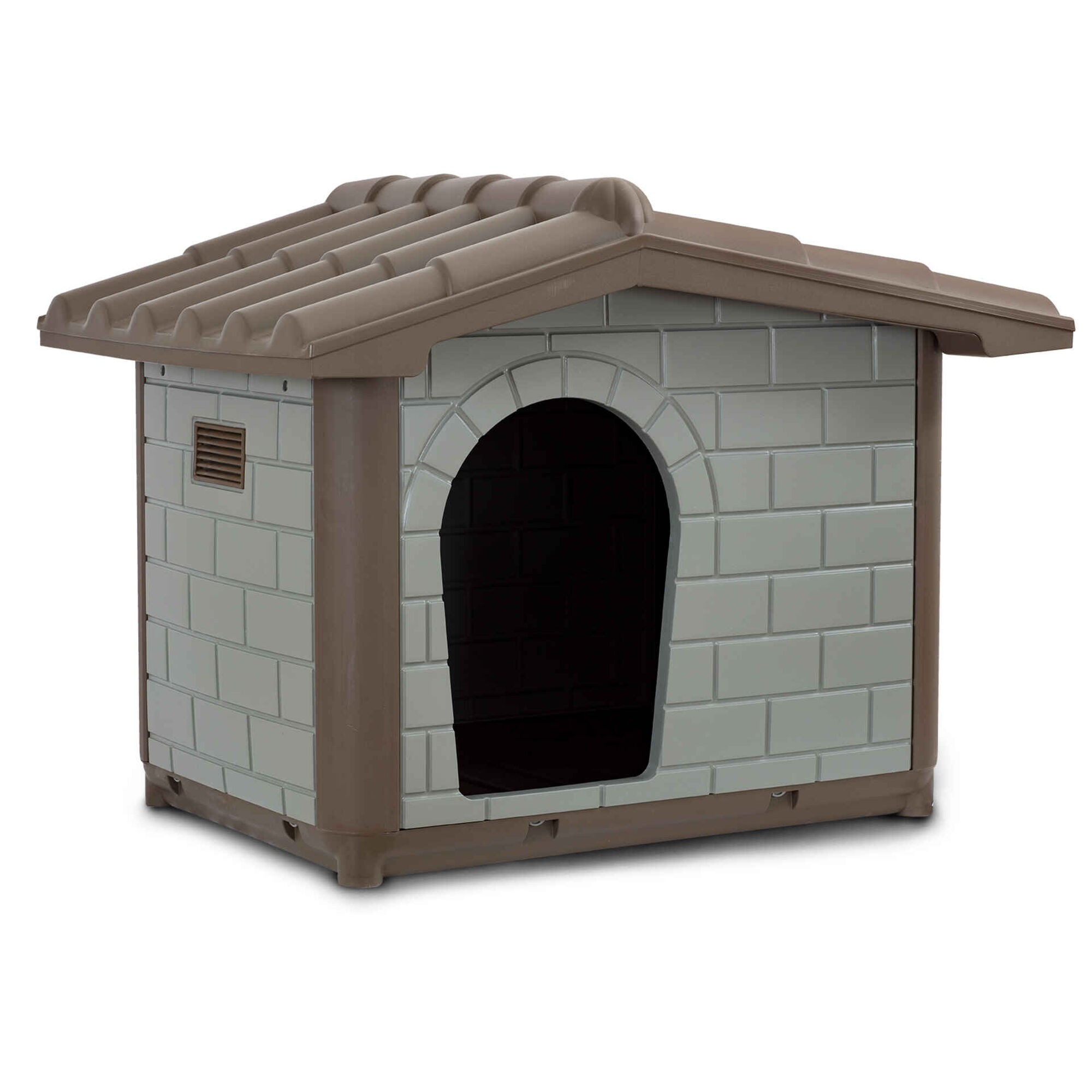 Casota para Cão Ciccia Cinza e Castanho