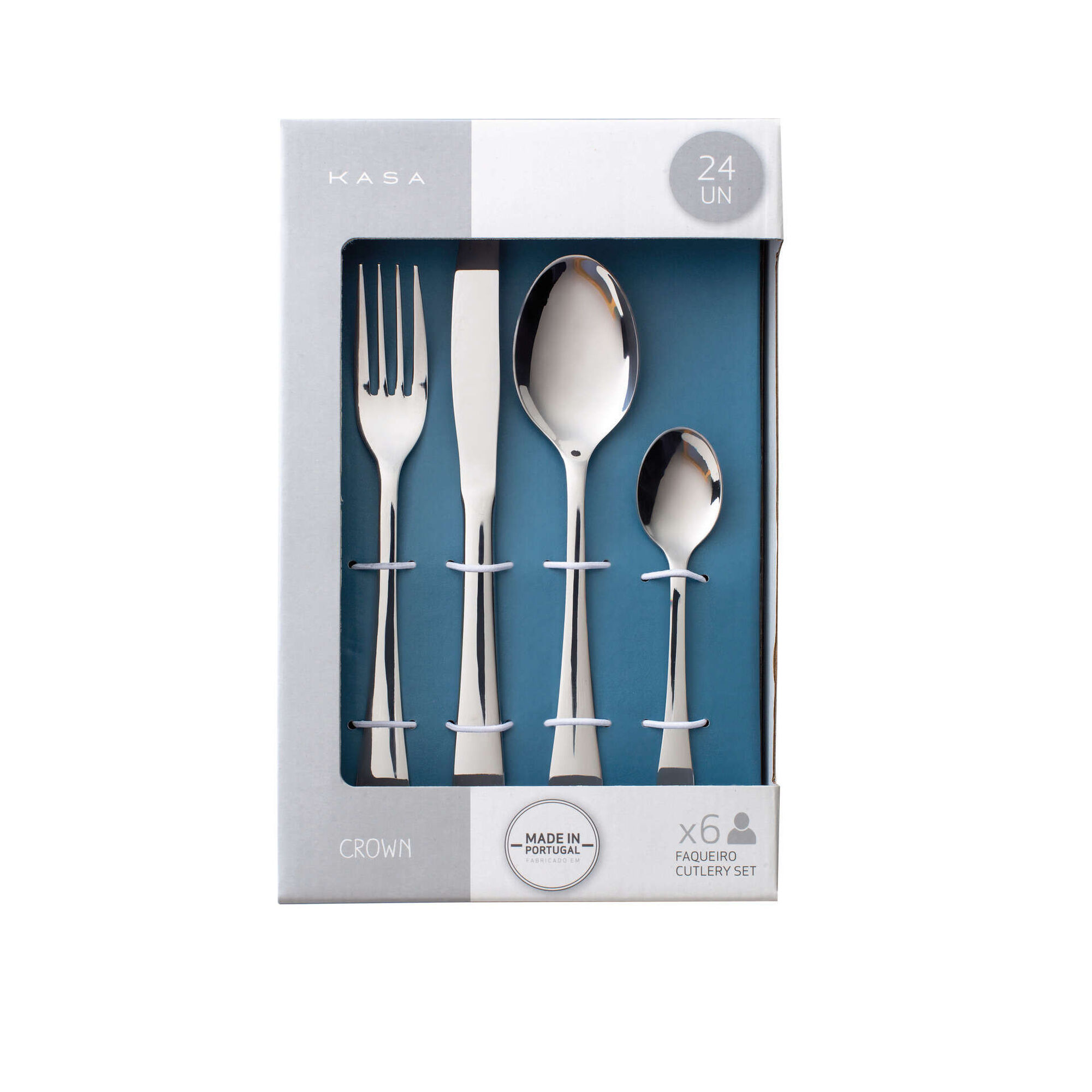 Faqueiro Crown 6 Pessoas