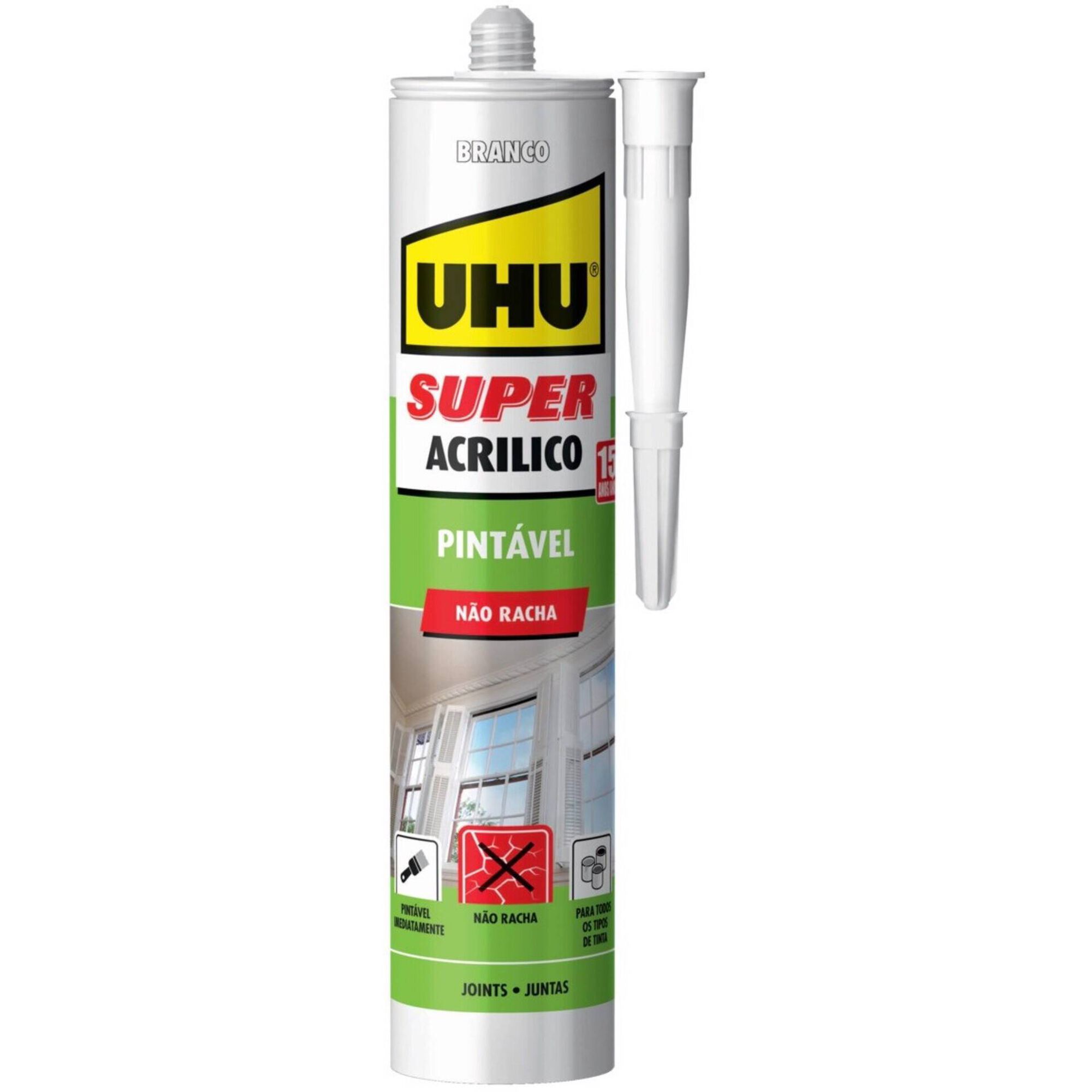 Super Acrilico Pint&aacute;vel Branco UHU