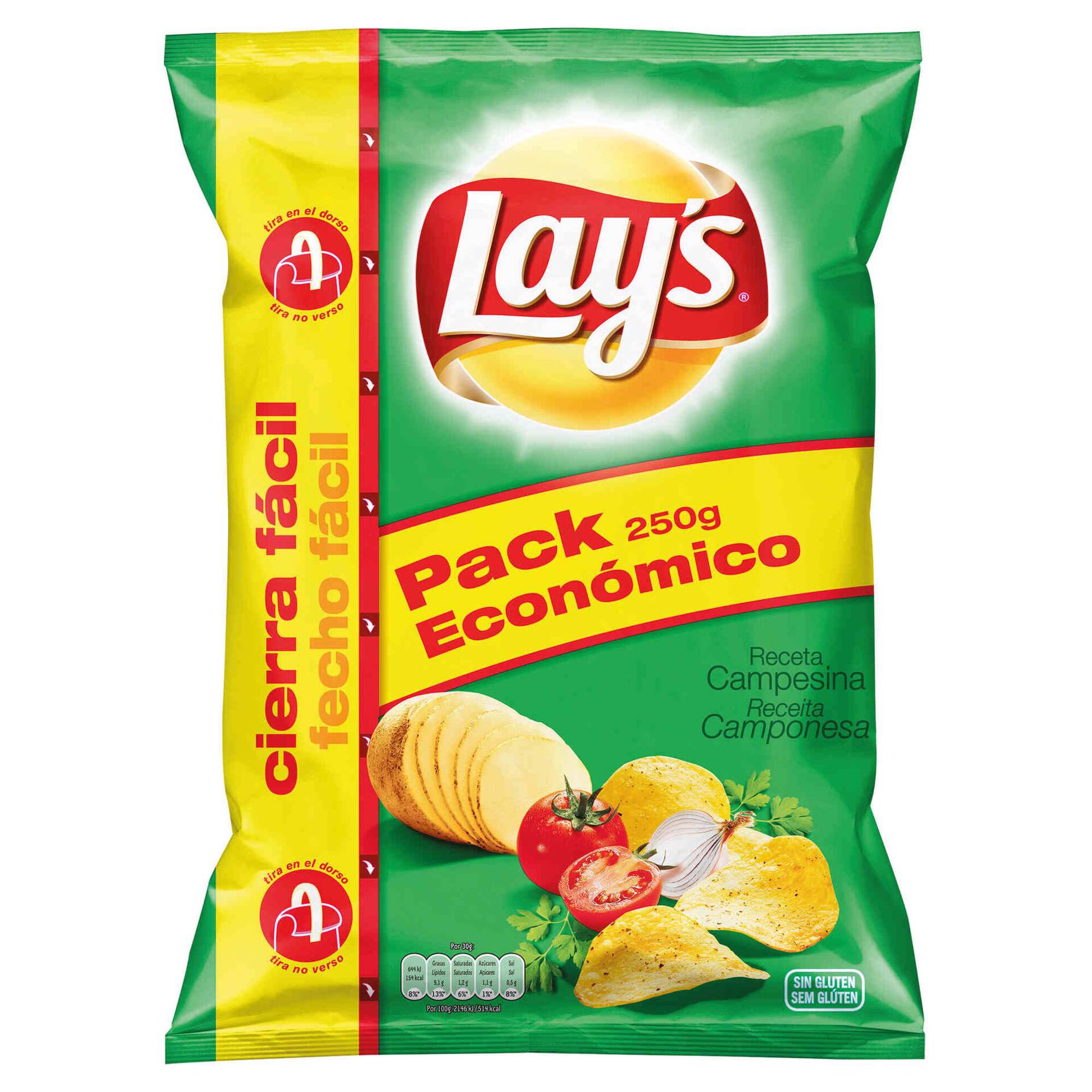 Batata Frita Lisa Sabor Camponesa sem Glúten Batata Frita Lisa Sabor Camponesa sem Glúten