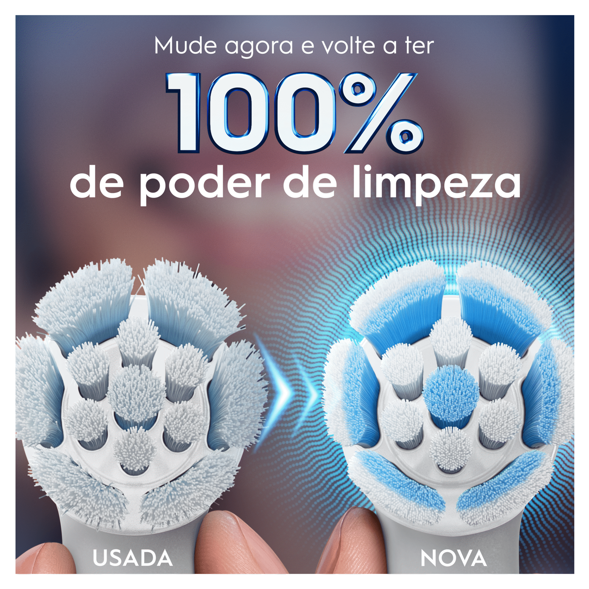 Recarga Escova de Dentes Elétrica iO Gentle Care