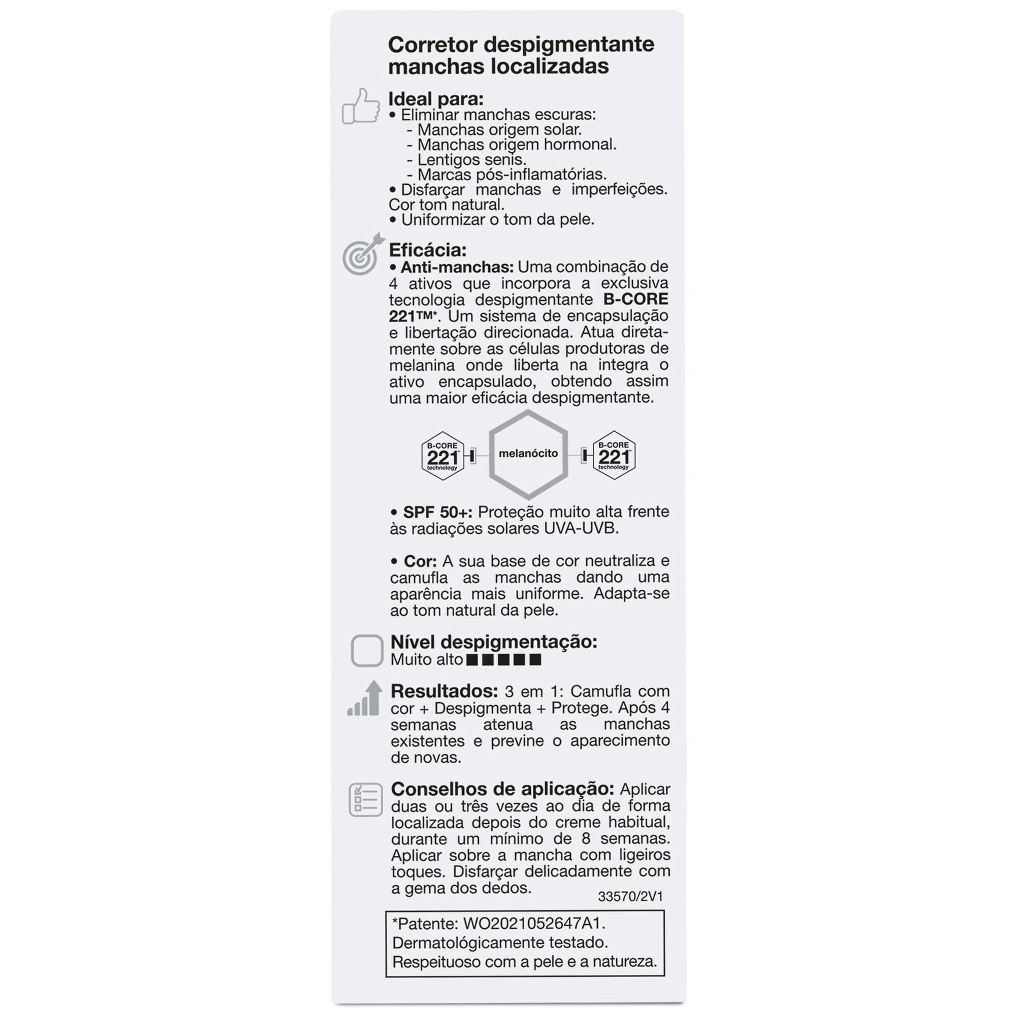 Tratamento Rosto Anti-manchas Bio10 Forte FPS 50+