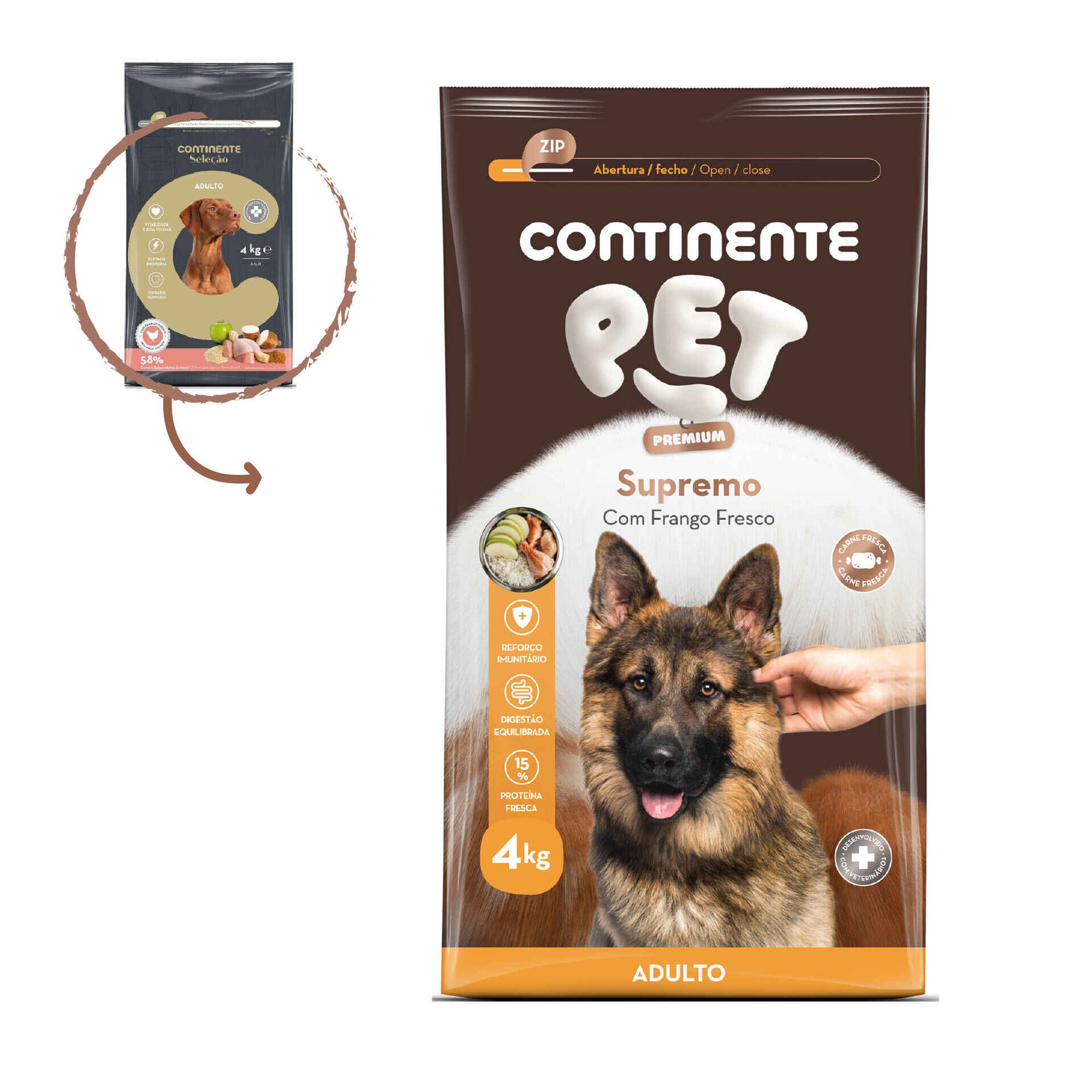 Ração para Cão Adulto Frango