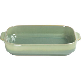 Assadeira Retangular Reativo 33x21cm Verde Kasa