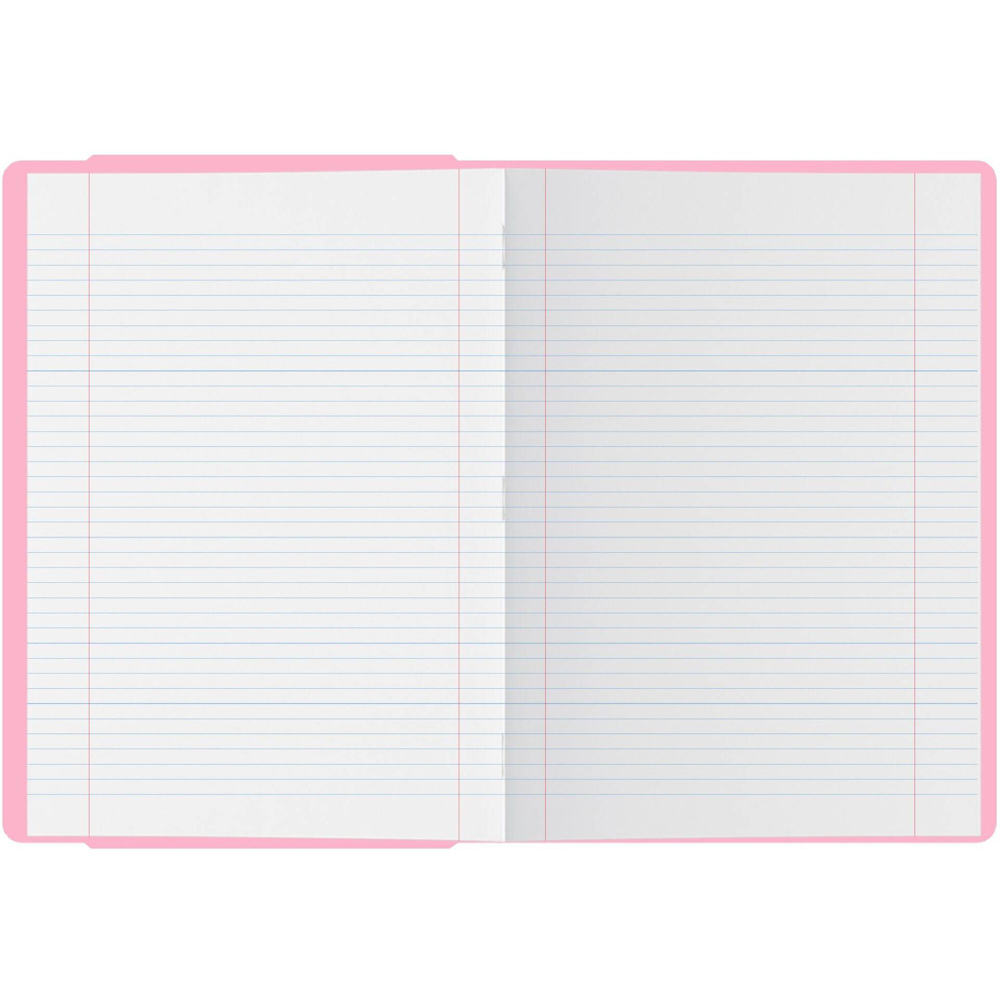 Caderno Agrafado A4 Pautado 2 em 1 Pastel (várias cores)