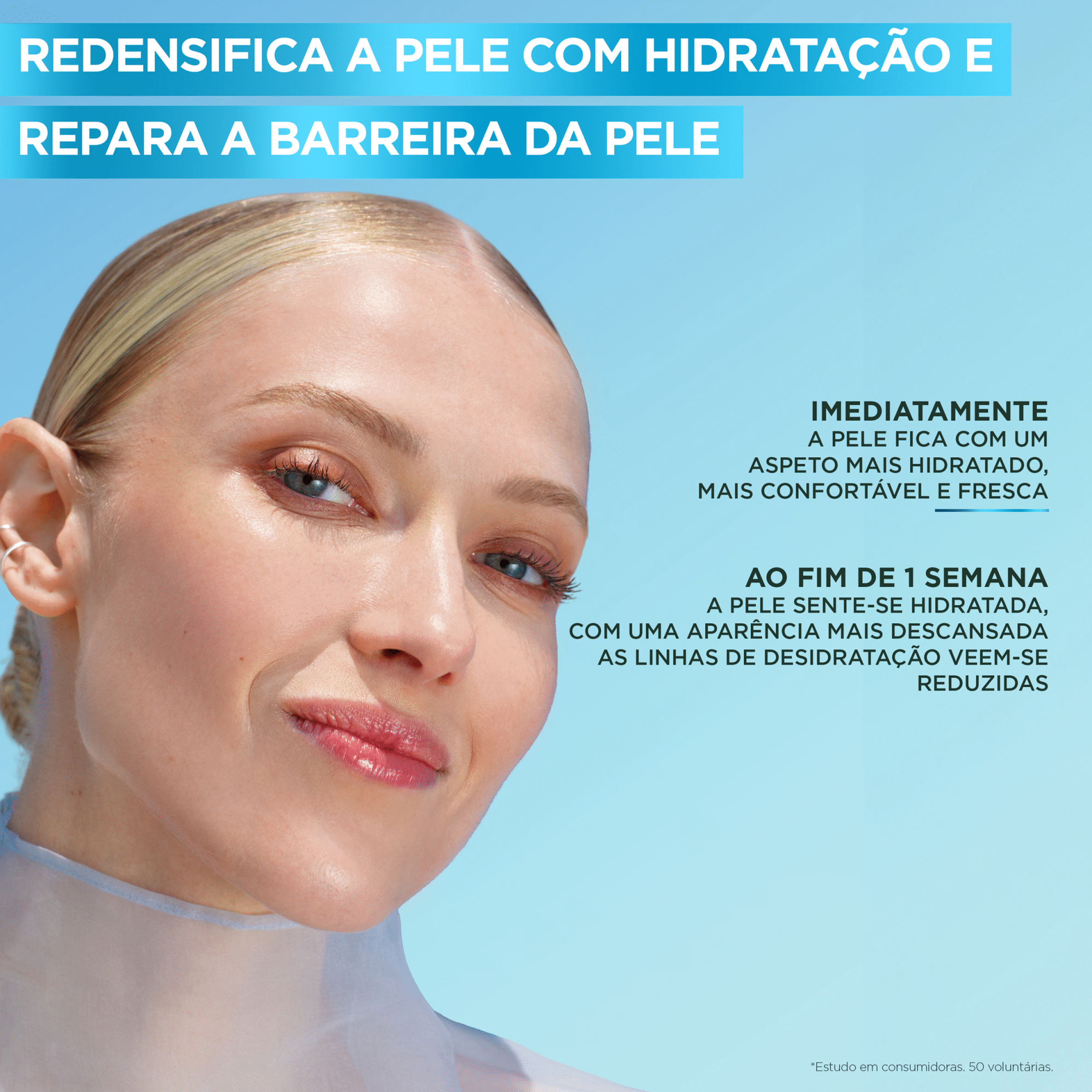 Creme de Rosto Dia Jelly Aloe Hialur&oacute;nico Garnier Skin Active