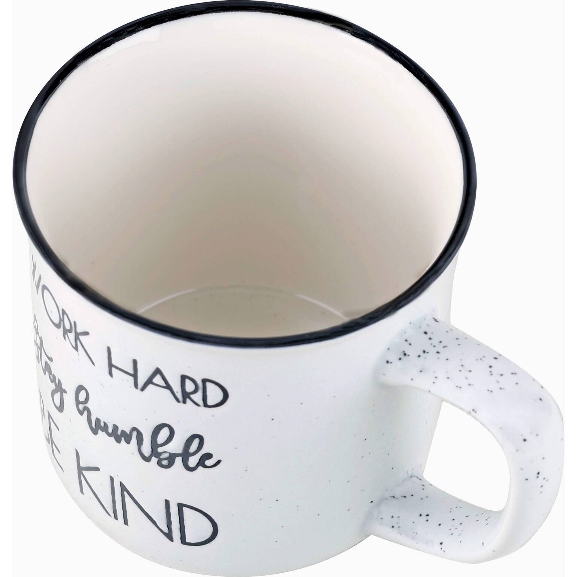 Caneca 310ml Branca Work Hard