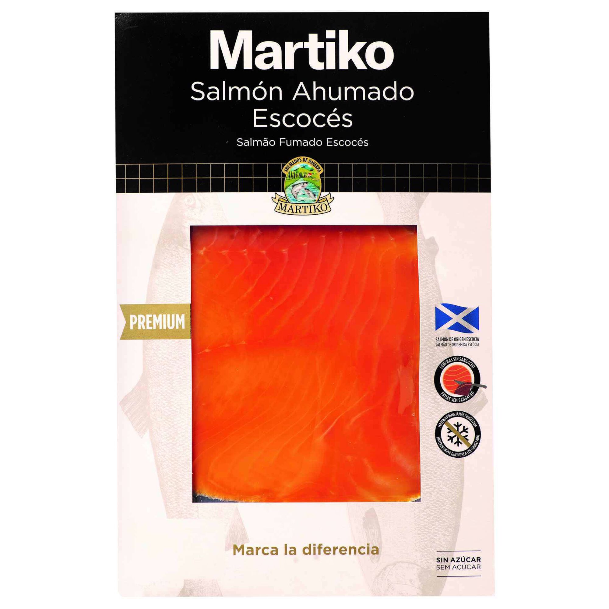 Salmão Fumado da Escócia Salmão Fumado da Escócia
