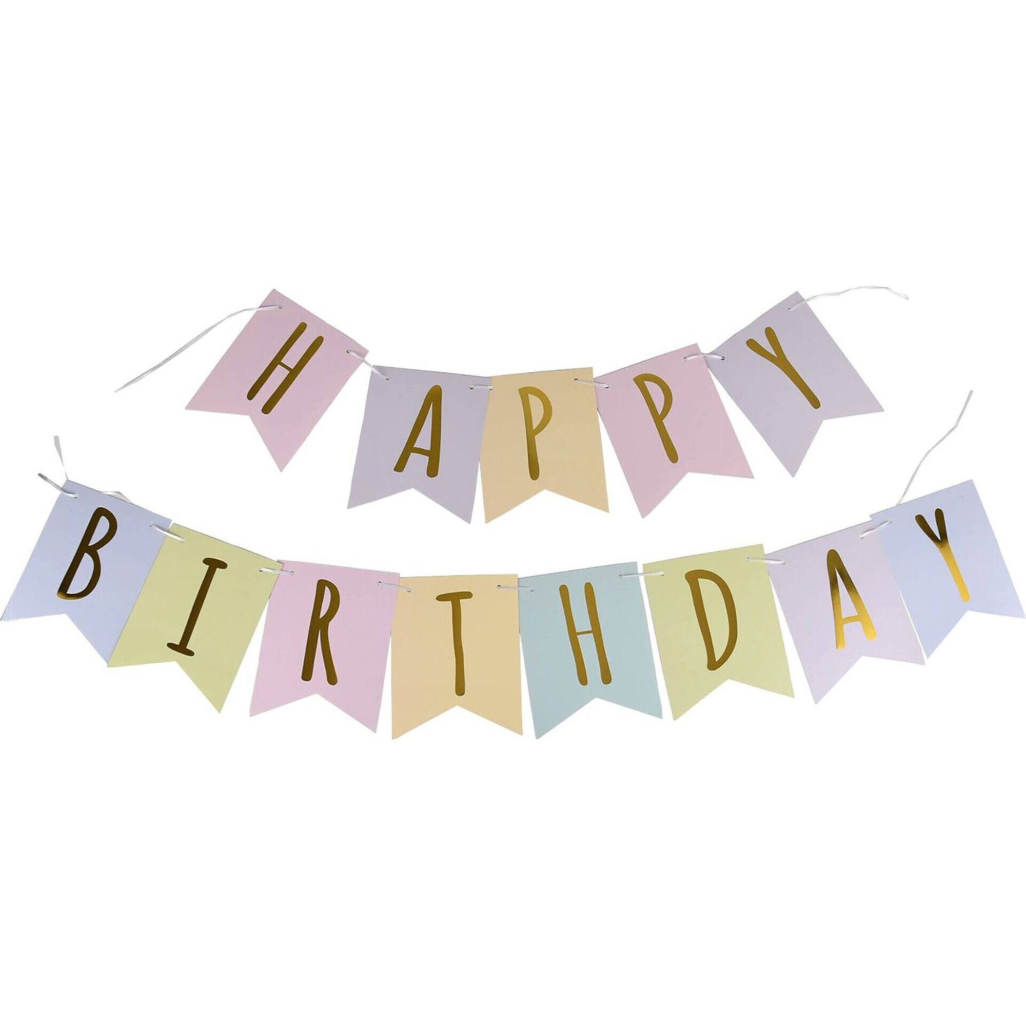 Grinalda Happy Birthday Soft Colors