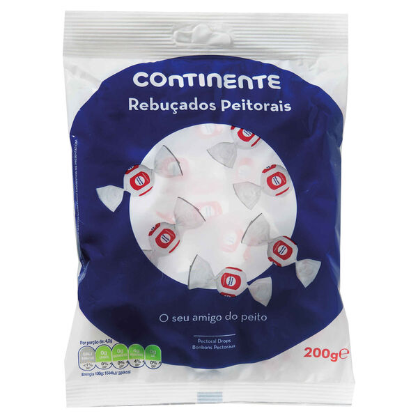 Rebuçados Peitorais Continente