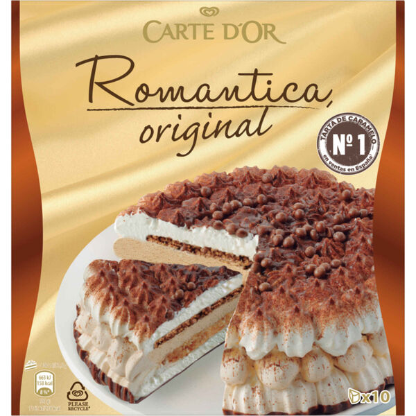 Tarte Gelada Romântica Carte DOr
