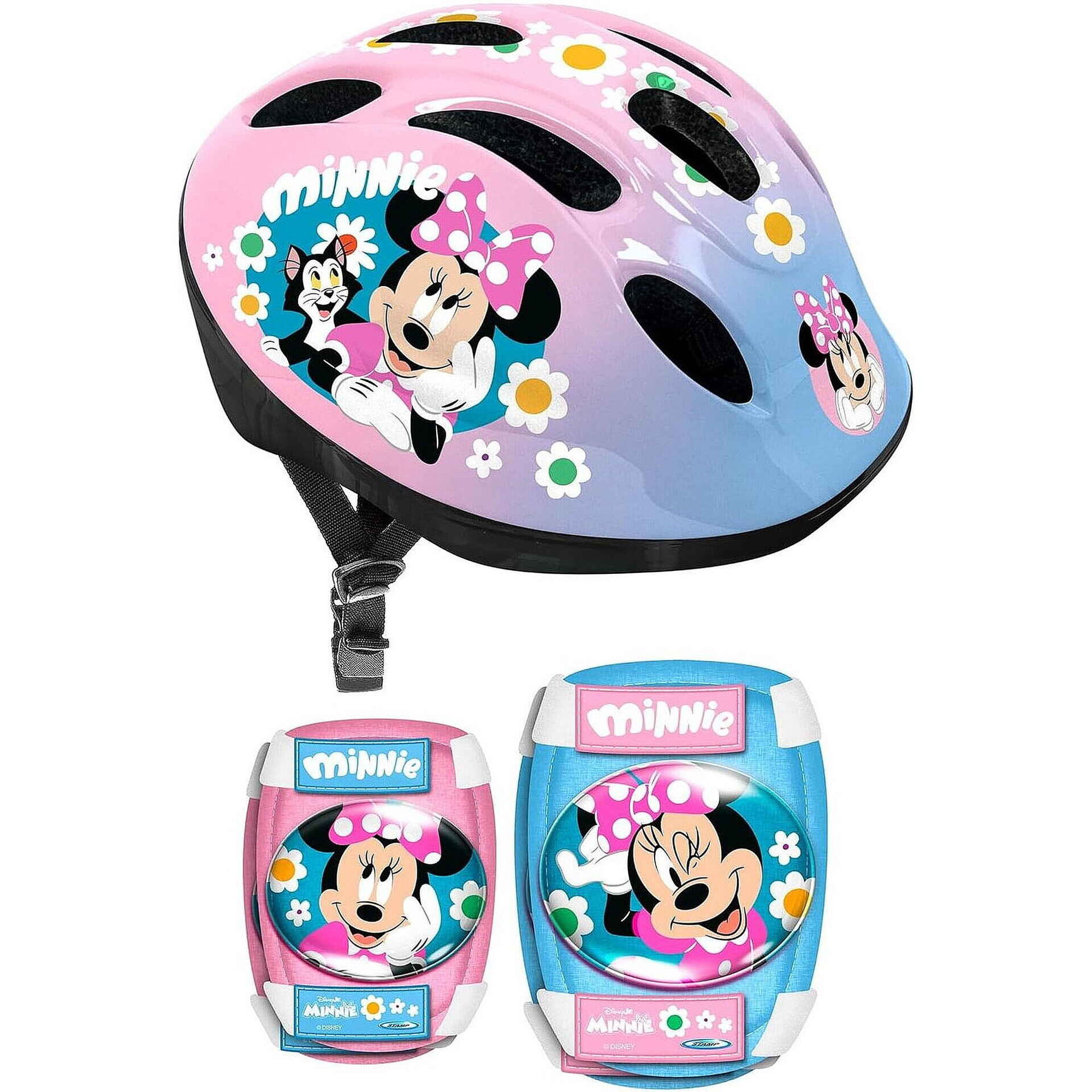 Capacete Joelheira e Cotoveleira 53-56cm Minnie