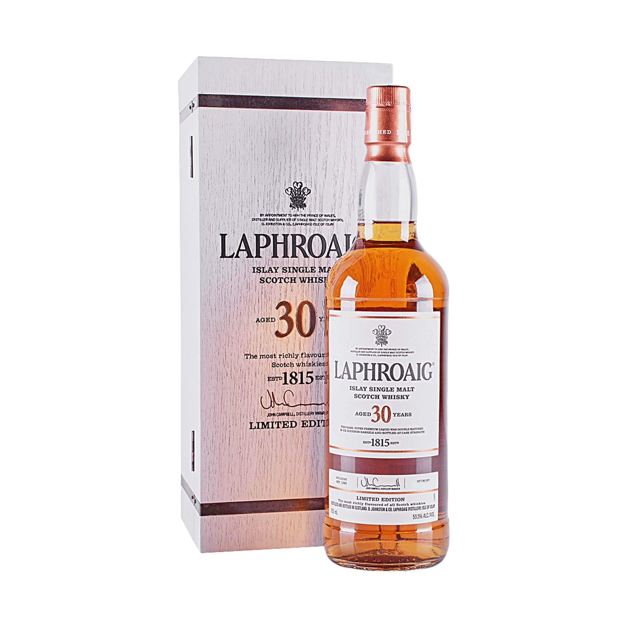 Whisky Laphroaig 30 Anos Malt
