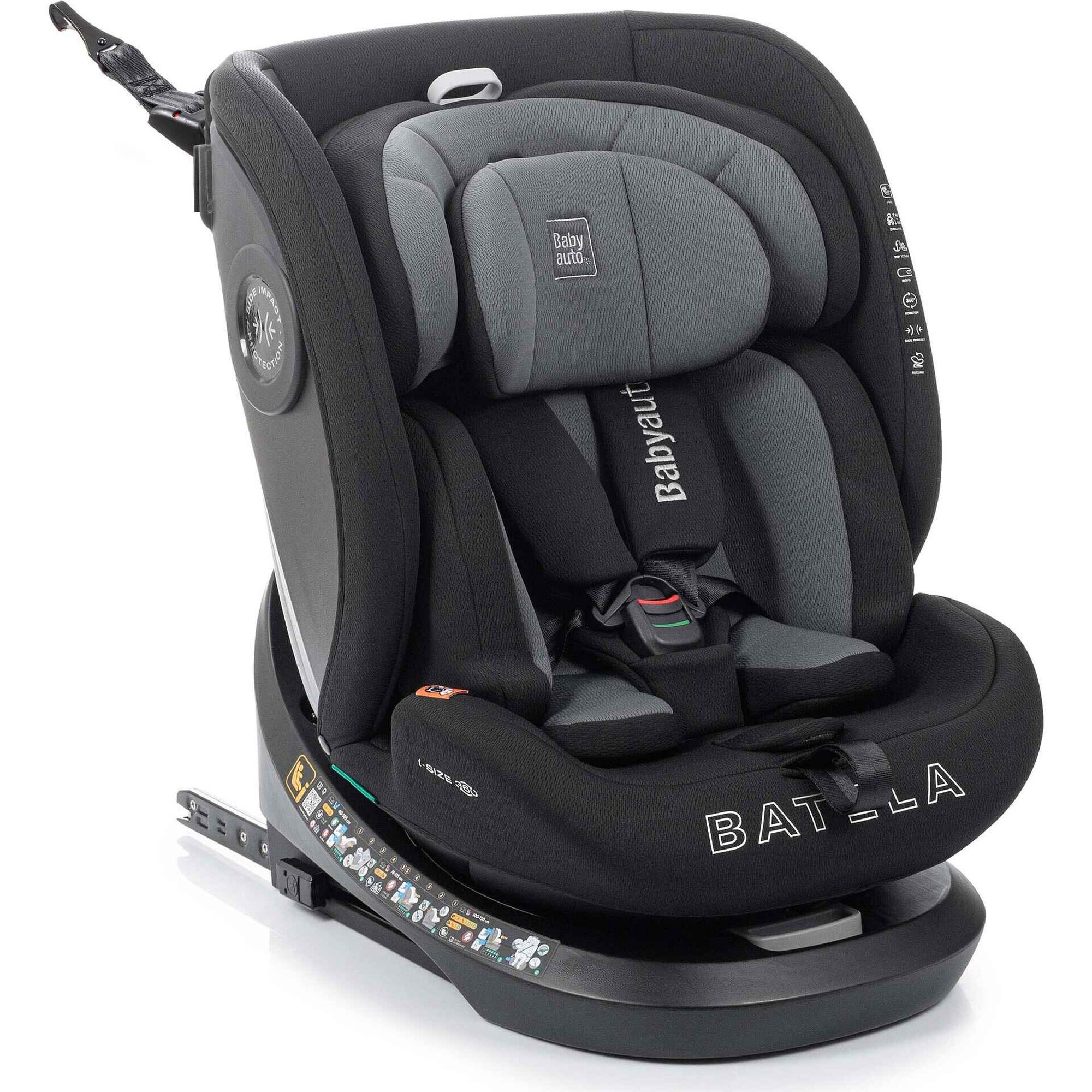 Cadeira Auto I-Size 40-150 Batela Cinza Babyauto