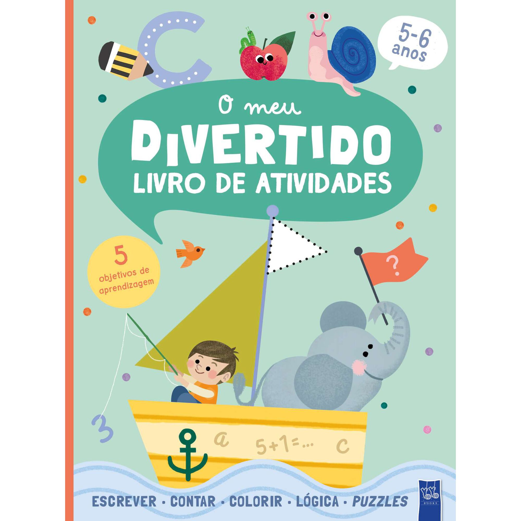 O Meu Divertido Livro de Atividades - Urso 5-6 Anos