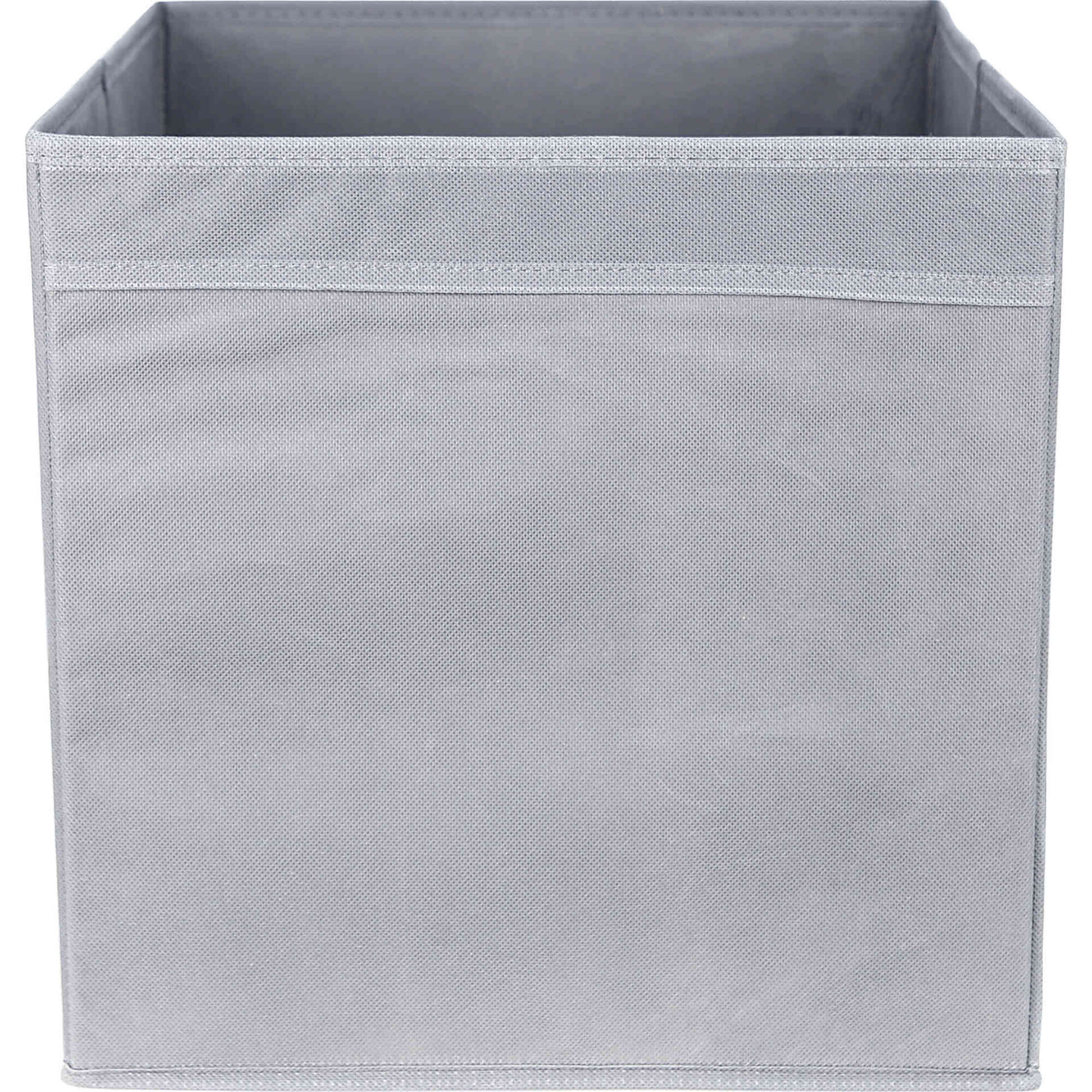 Cubo Arruma&ccedil;&atilde;o 33x38x33cm Cinza Kasa