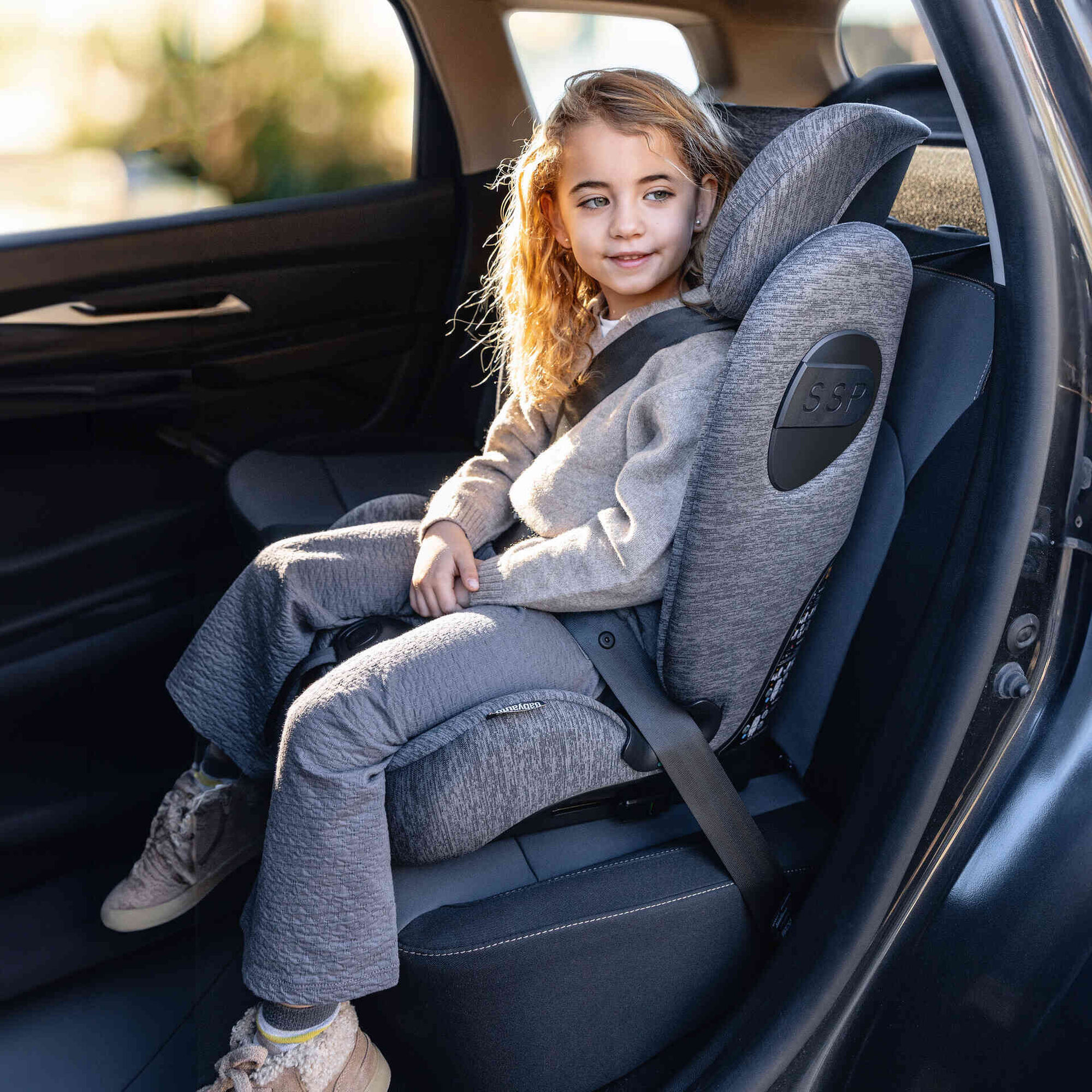 Cadeira Auto I-Size 76-150 Maka Cinza Babyauto