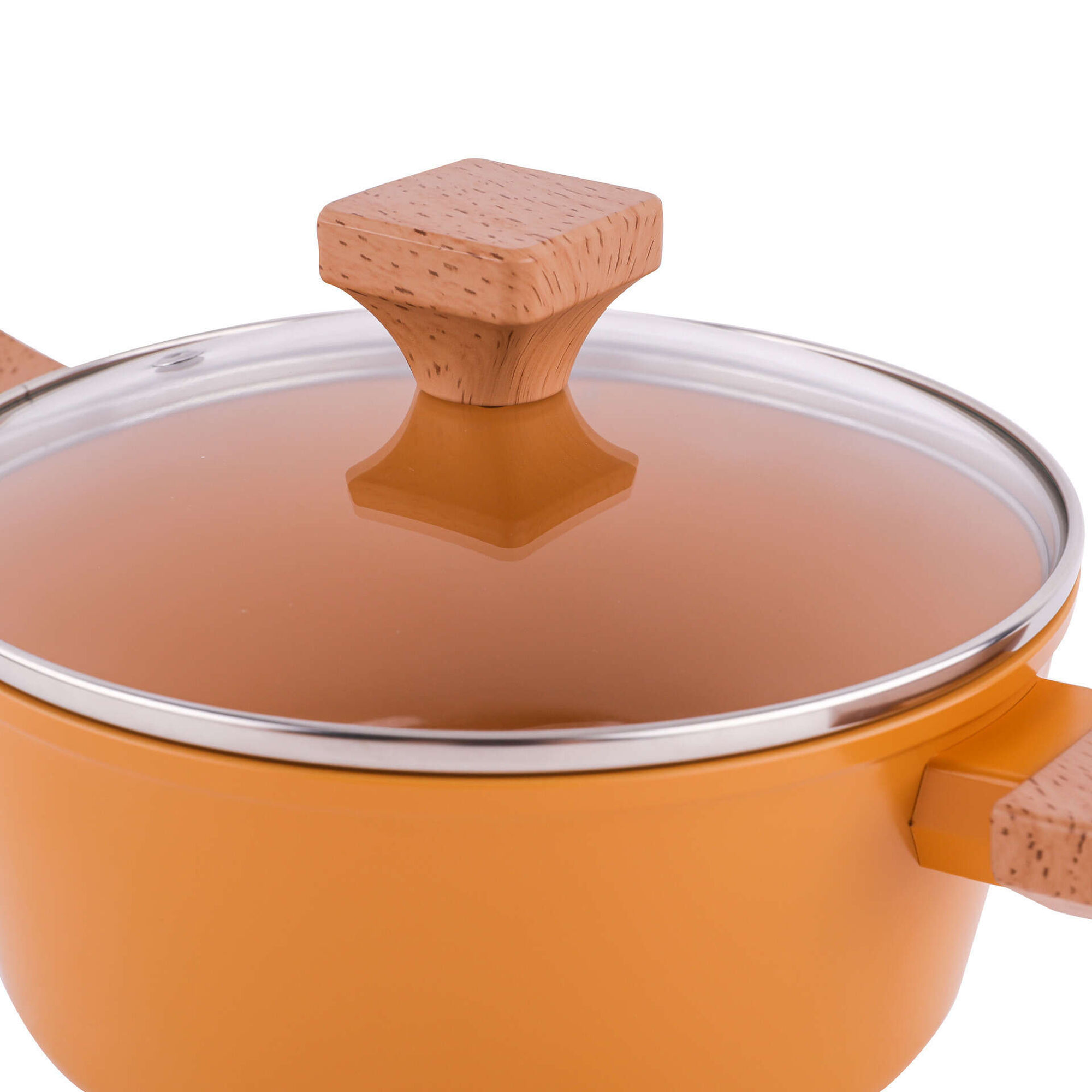 Conjunto Ca&ccedil;arola 20cm e Frigideira 24cm Amar Kasa