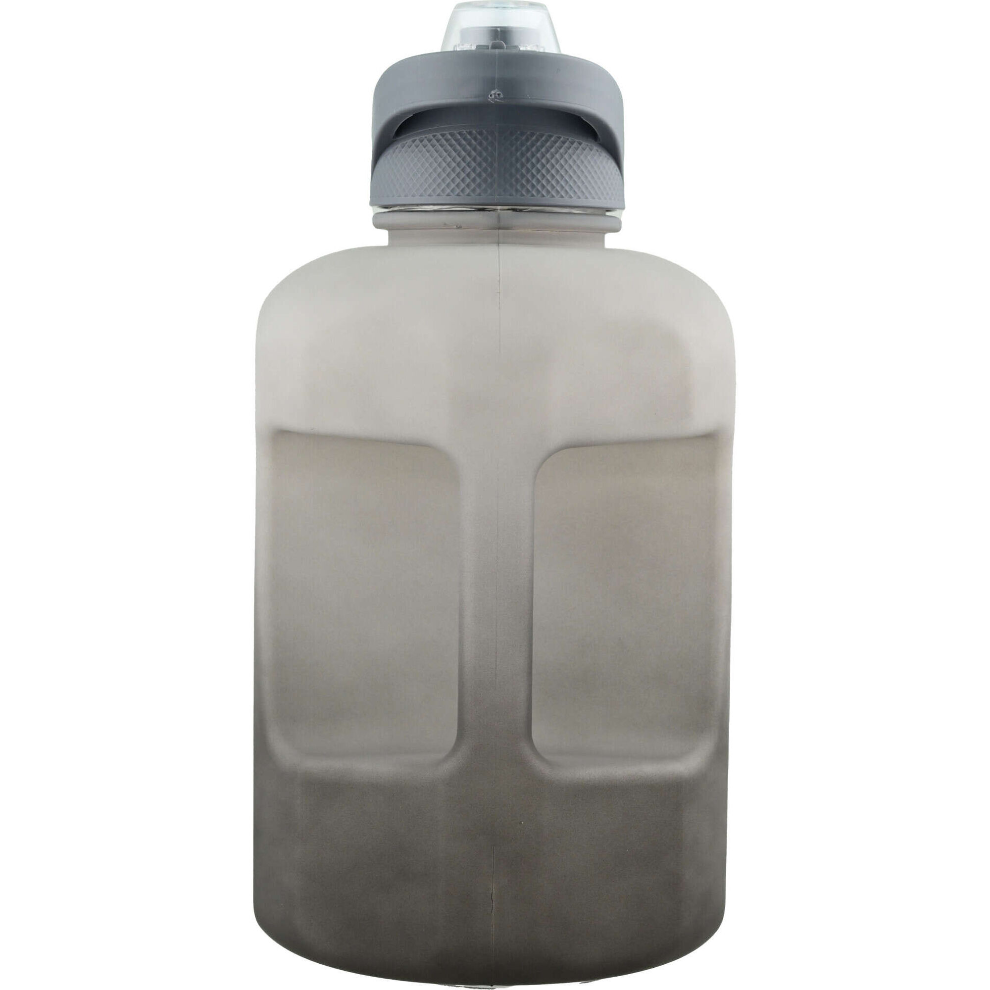 Garrafa Pl&aacute;stico Cinza e Preto 2,5L Colors