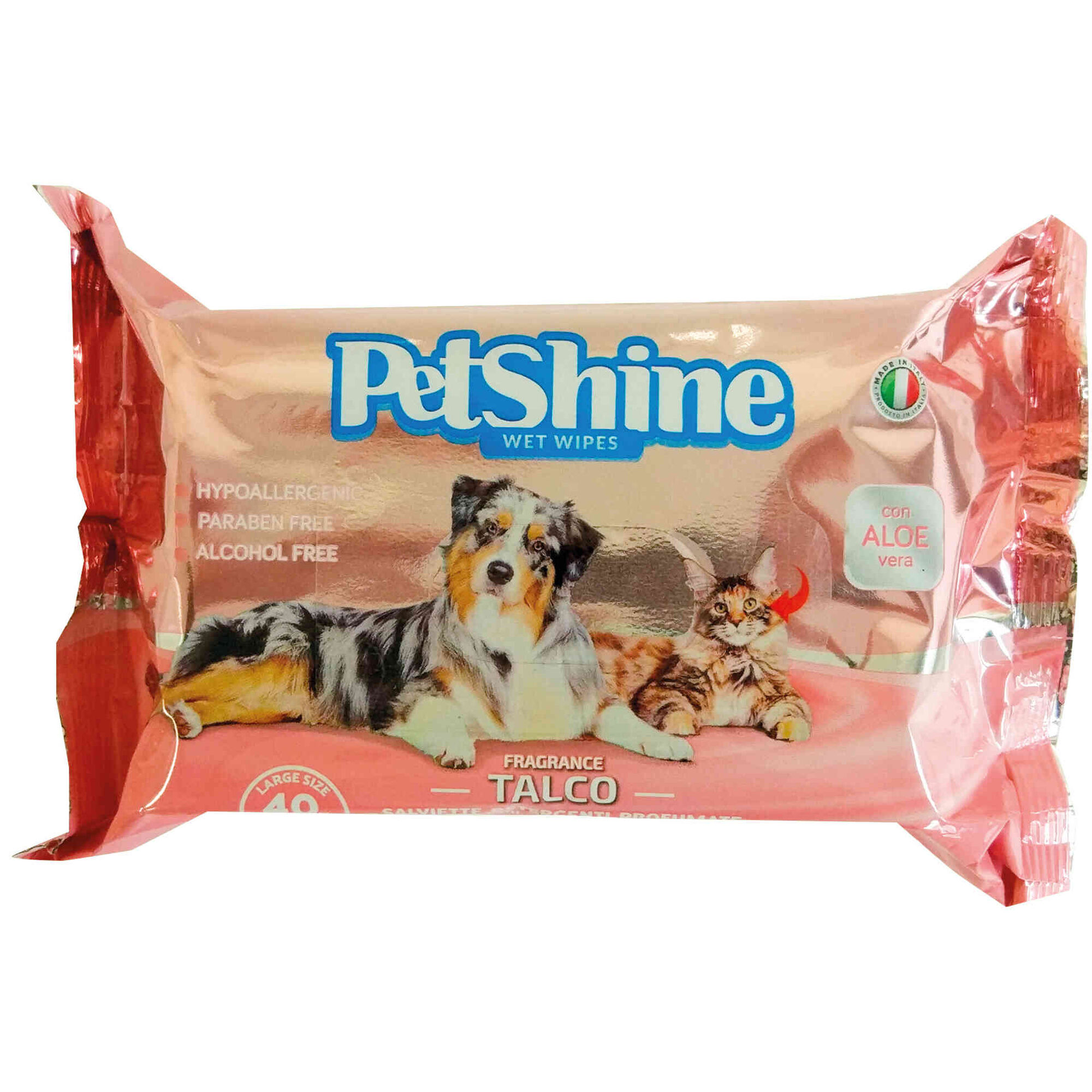 Toalhitas para Cão Fragrância Talco