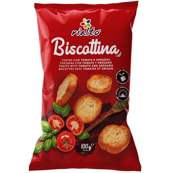 Tostas com Tomate e Orégãos Rialto