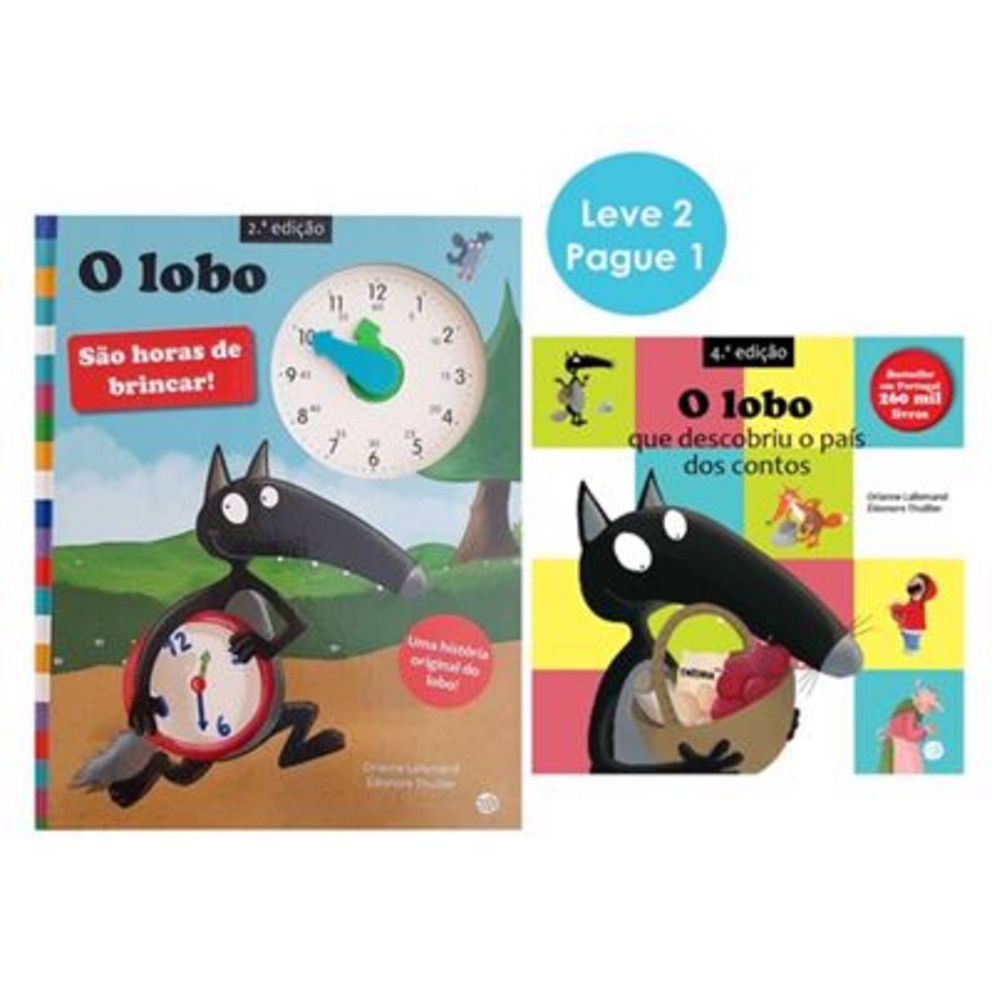 O Lobo São Horas de Brincar! | O Lobo que Descobriu o País dos Contos