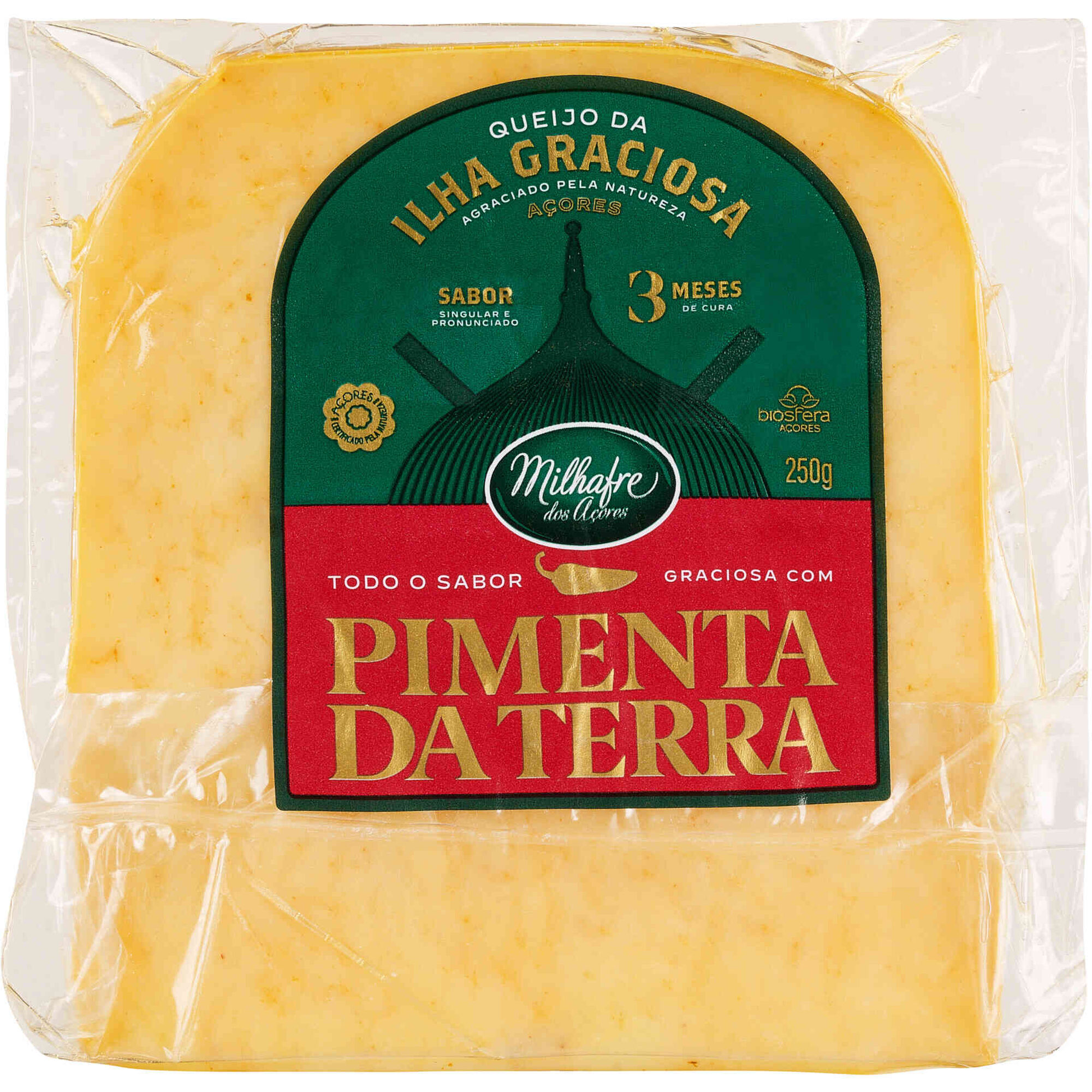 Queijo Ilha Graciosa Pimenta da Terra Milhafre