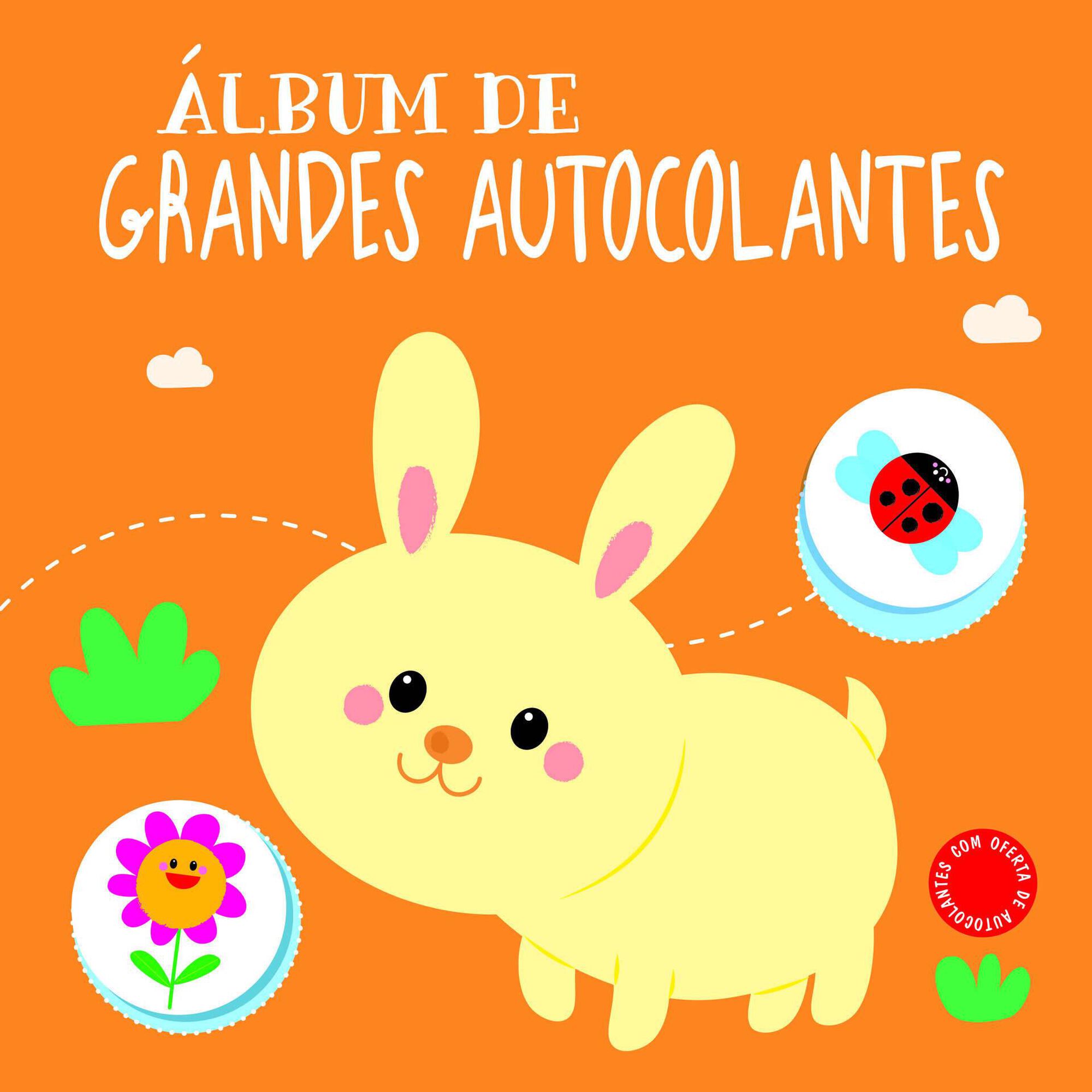 Álbum de Grandes Autocolantes - Coelho