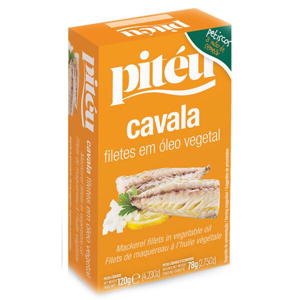 Filete de Cavala em Óleo Pitéu
