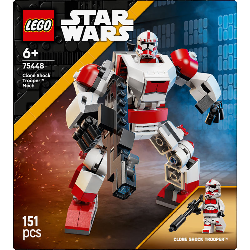 LEGO Star Wars - Robô Clone Shock Trooper 75448