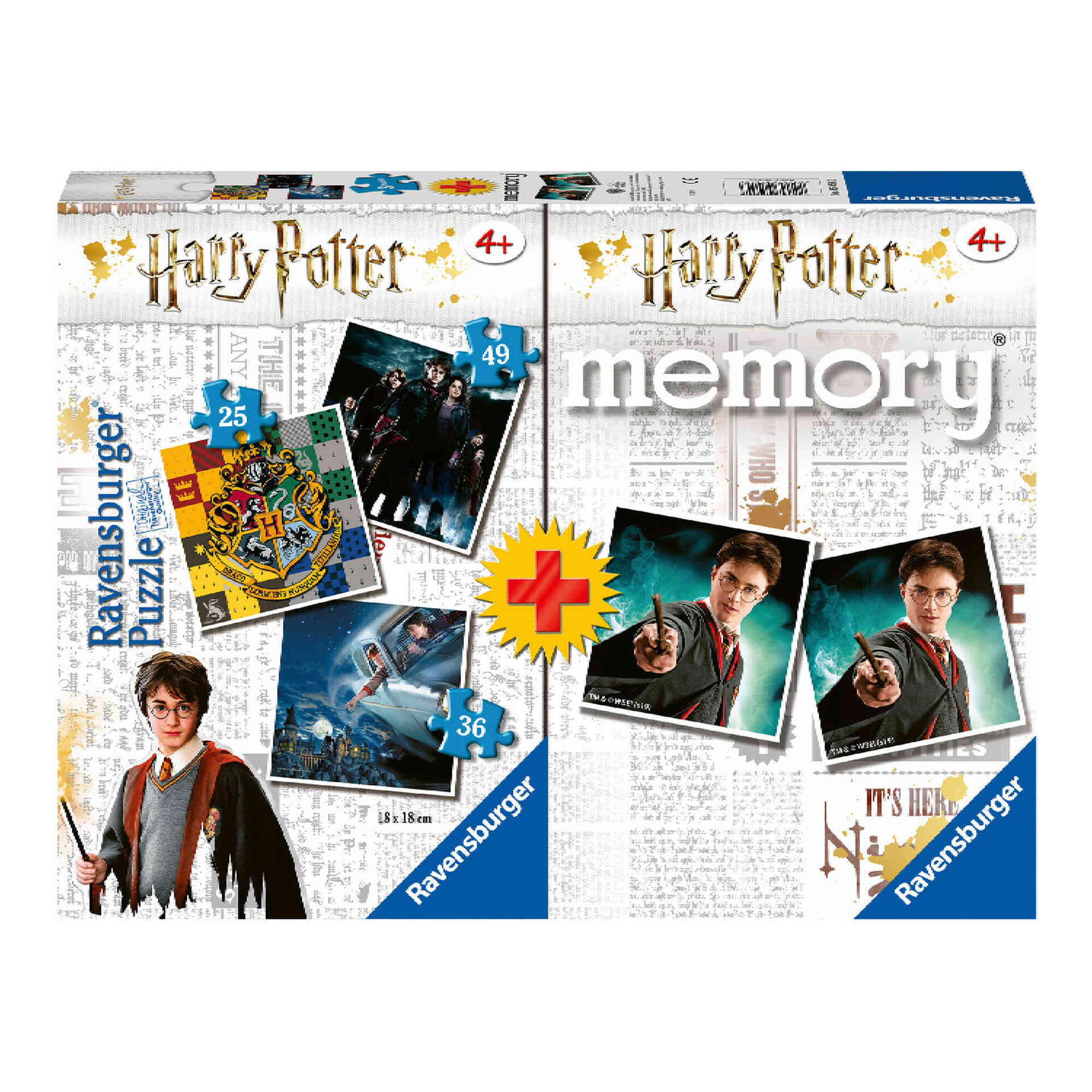 Puzzle Progressivo e Jogo da Memória Harry Potter