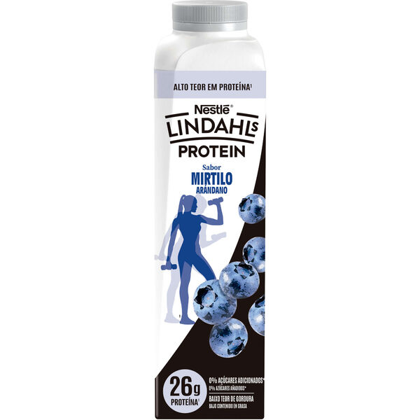 Iogurte Líquido Proteína Mirtilo Lindahls
