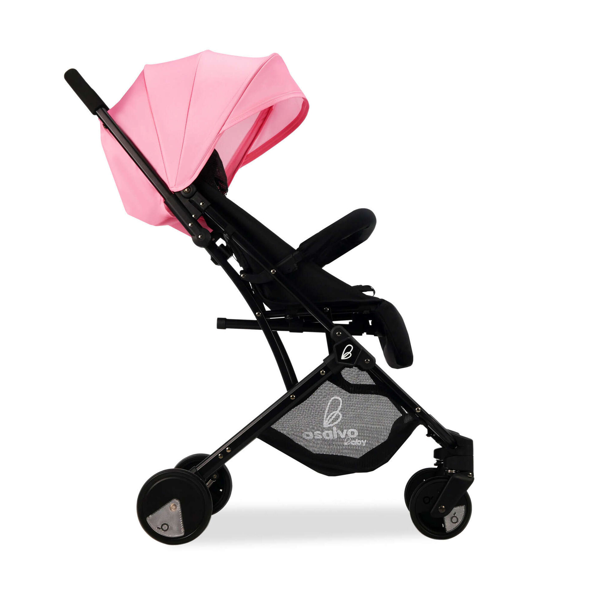 Carrinho de Passeio Preto e Vermelho Flight