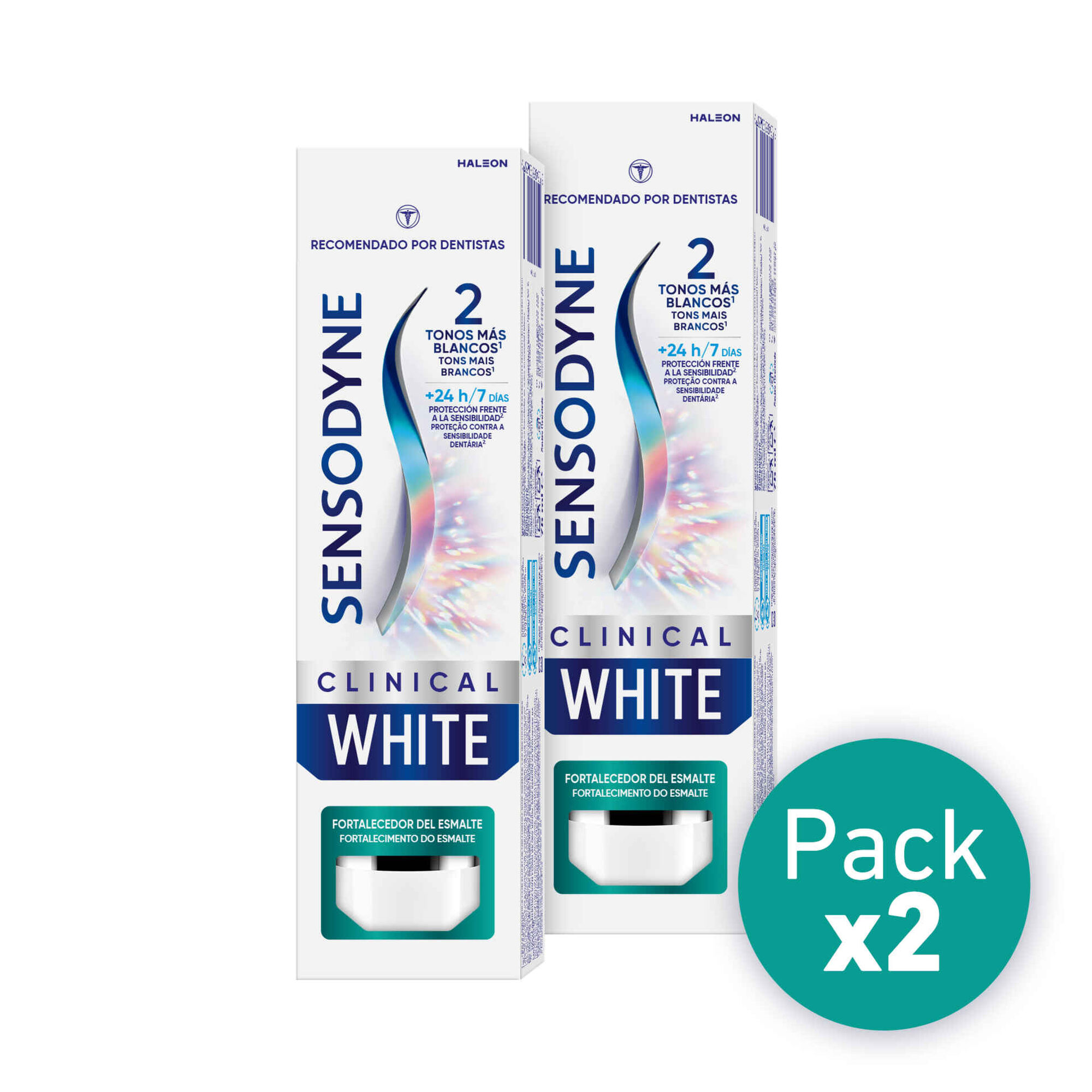 Pasta de Dentes Clinical White Fortalecimento do Esmalte Sensodyne