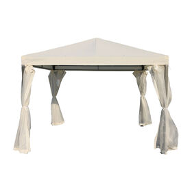 Pérgola de Jardim 3x3m Bege Deluxe Pérgola de Jardim 3x3m Bege Deluxe
