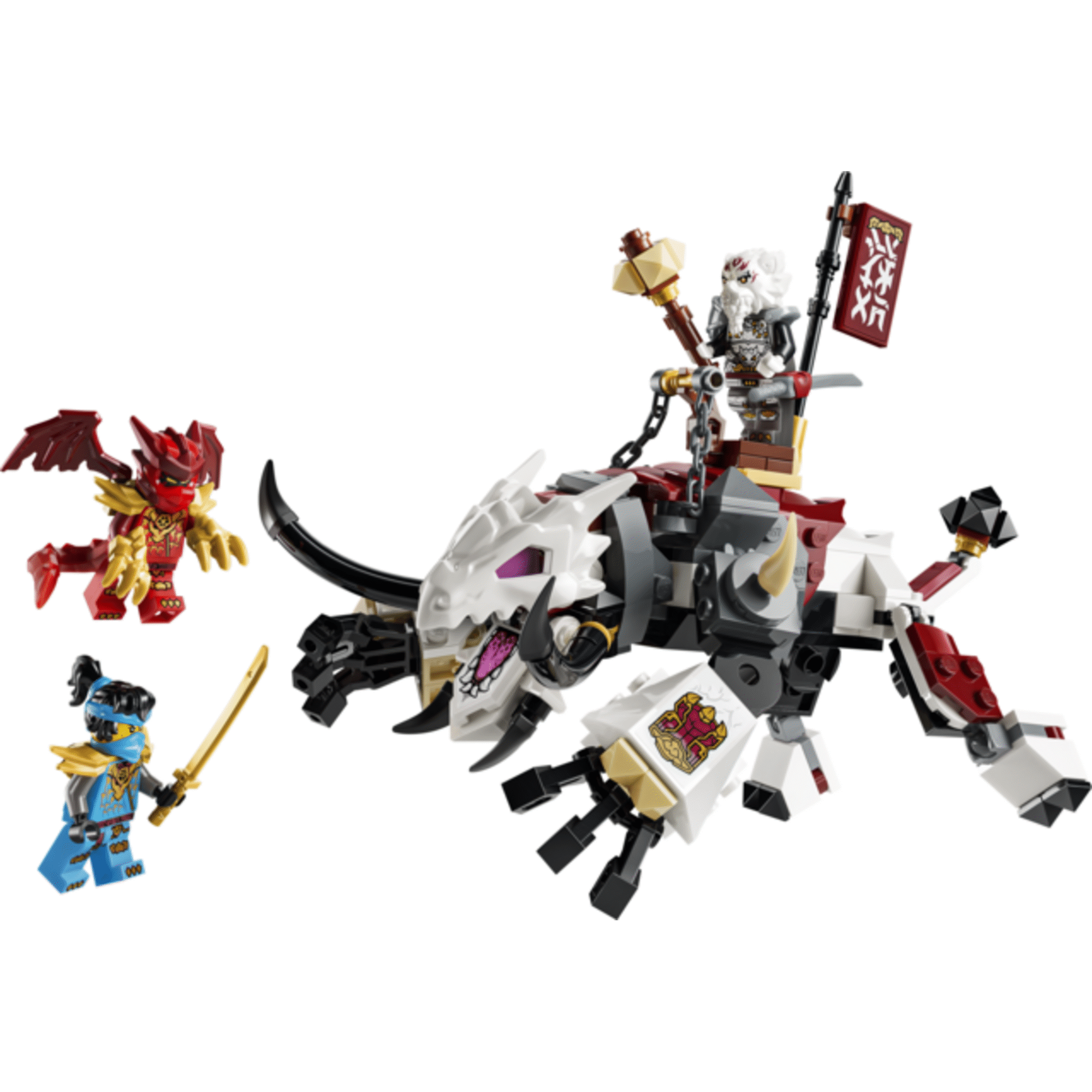 LEGO Ninjago - Zilvar e Grimtak, a Besta Drag&atilde;o - 71863