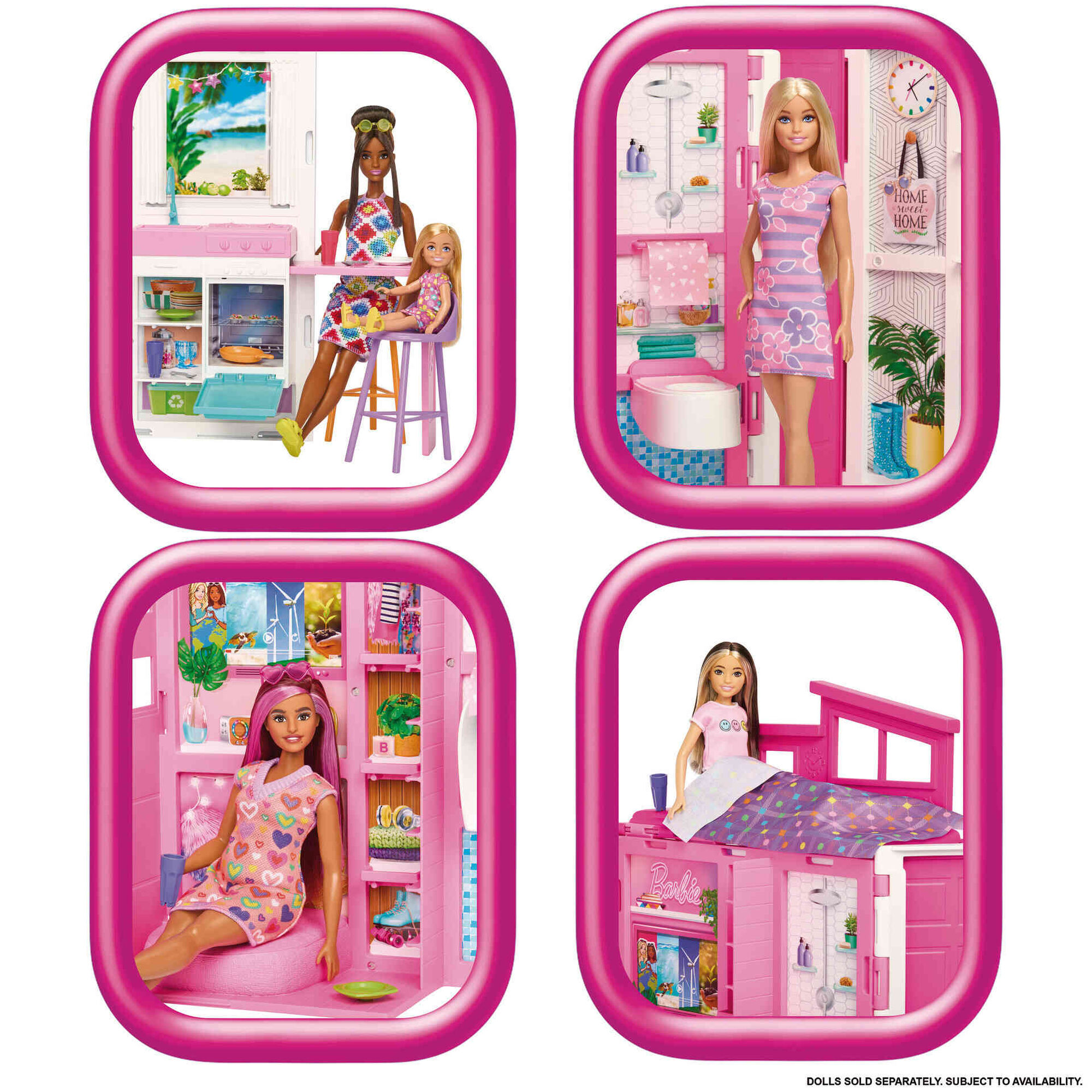 Barbie - Boneca 65&ordm; Anivers&aacute;rio Apartamento de 4 Andares