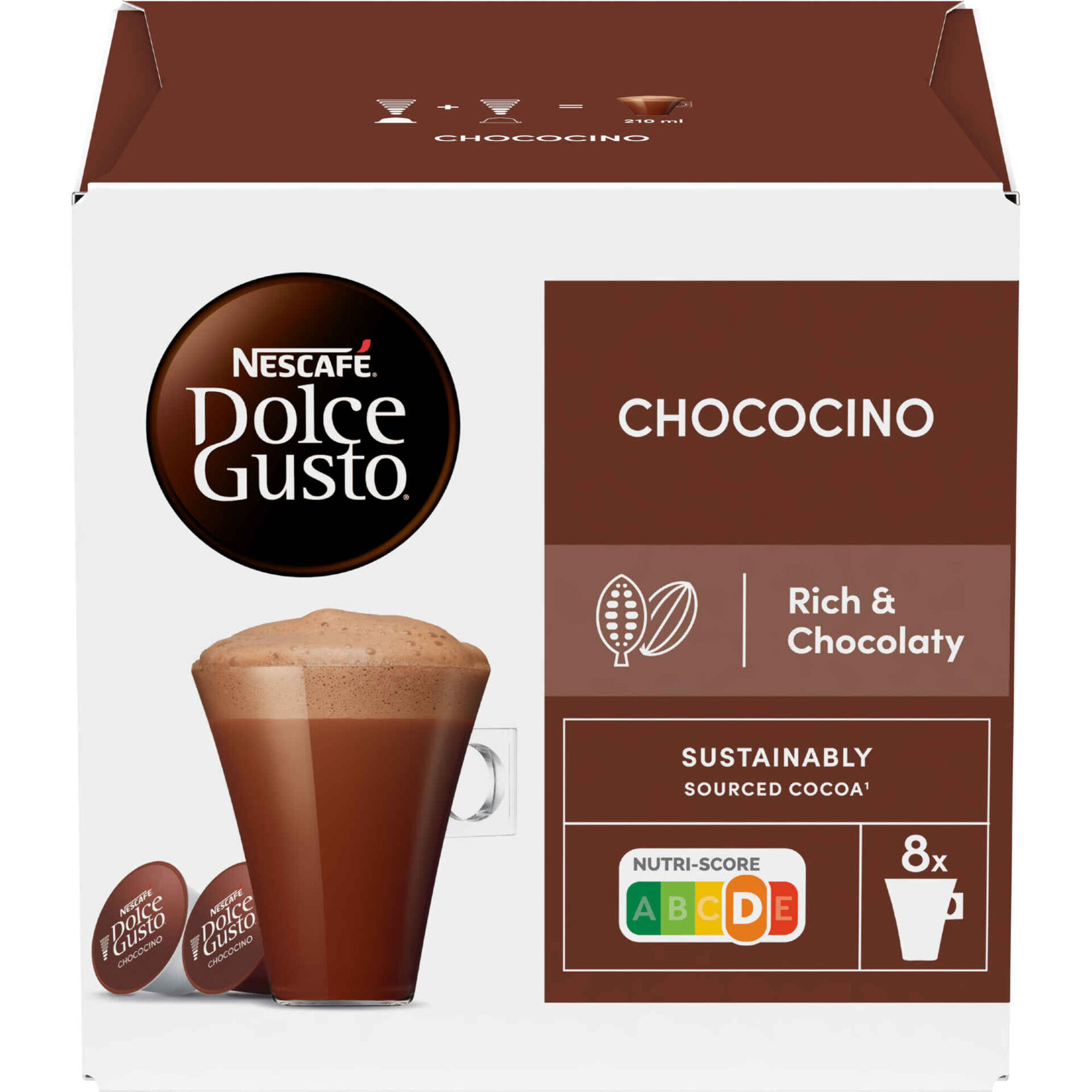 Cápsulas de Chocolate Quente Chococino