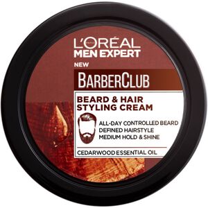 Creme Fixação Barba Barber Club L'Oréal Paris Men Expert