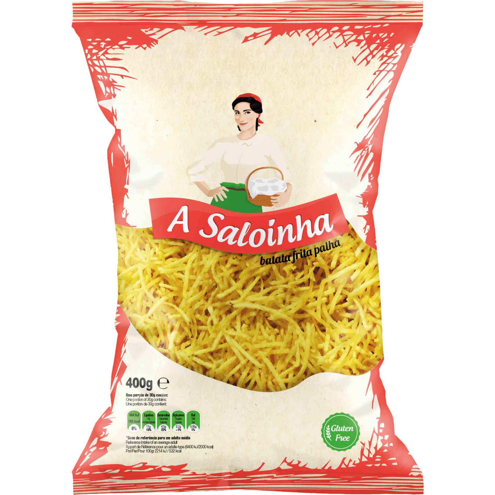 Batata Frita Palha sem Glúten Batata Frita Palha sem Glúten