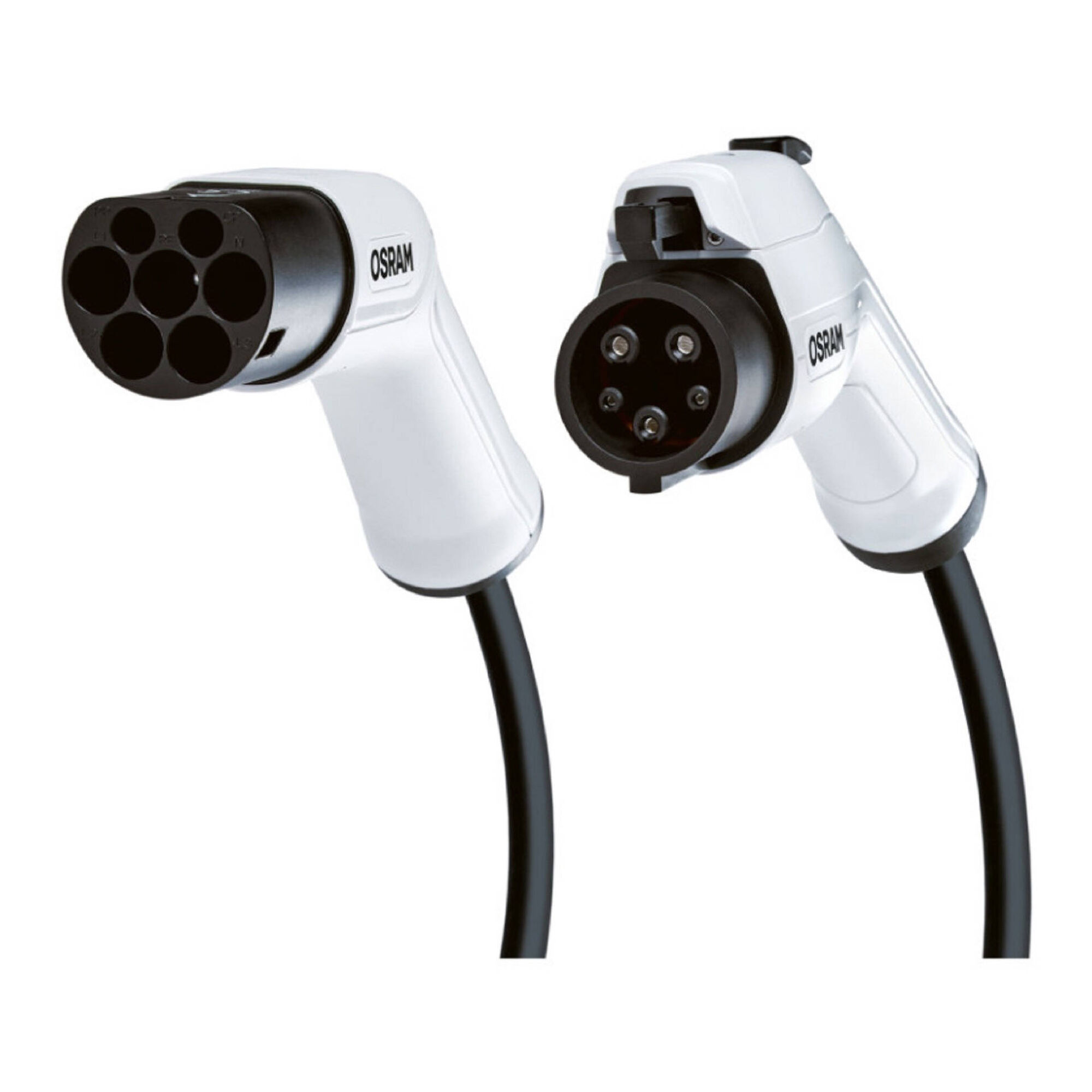 Cabo EV Carregamento de Carro El&eacute;trico T2/T1 16A 3,6W Osram