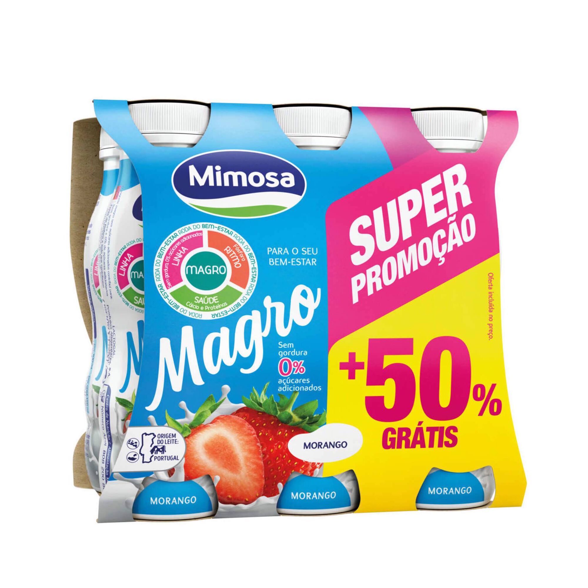 Iogurte Líquido Magro Morango Iogurte Líquido Magro Morango