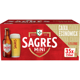 Cerveja com &Aacute;lcool Mini Sagres