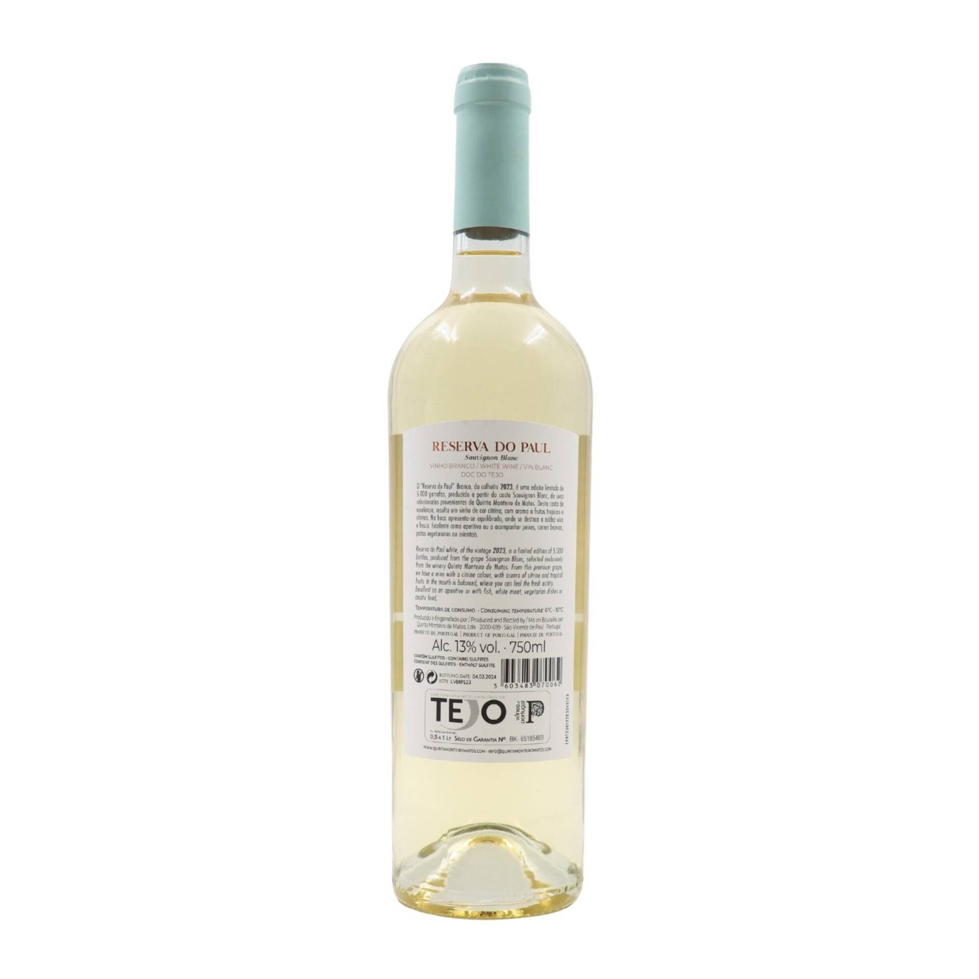 Reserva Do Paul Sauvignon Blanc Tejo Vinho Branco