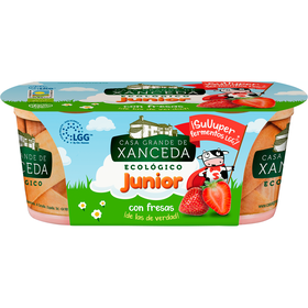 Iogurte Cremoso J&uacute;nior Morango Casa Grande de Xanceda