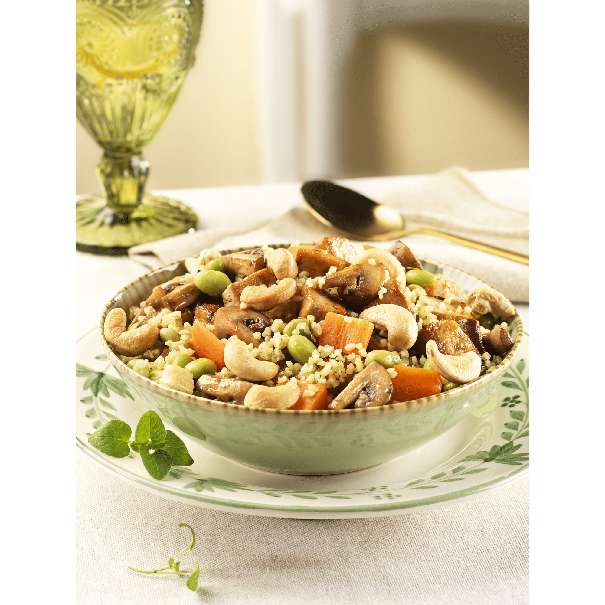 Bulgur com Tofu e Legumes Cozinha Continente (Entregas para a P&aacute;scoa)