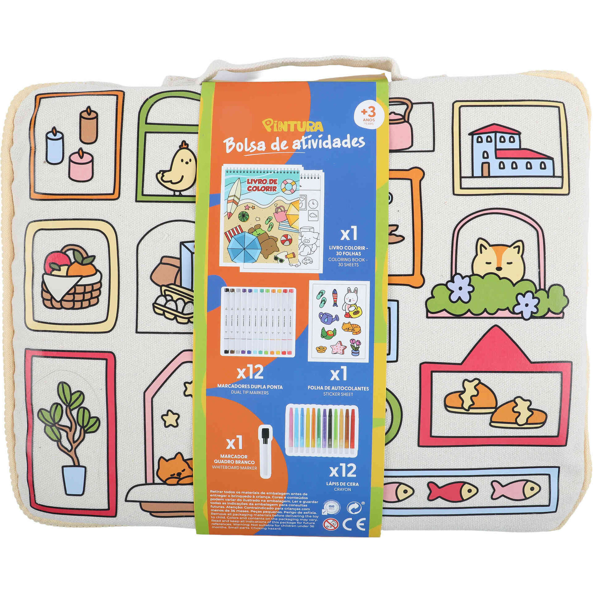 Bolsa de Atividades para Colorir