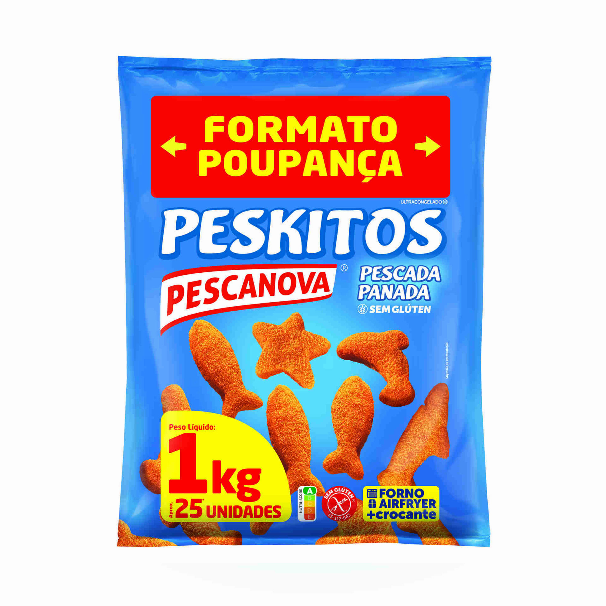 Peskitos de Pescada sem Glúten